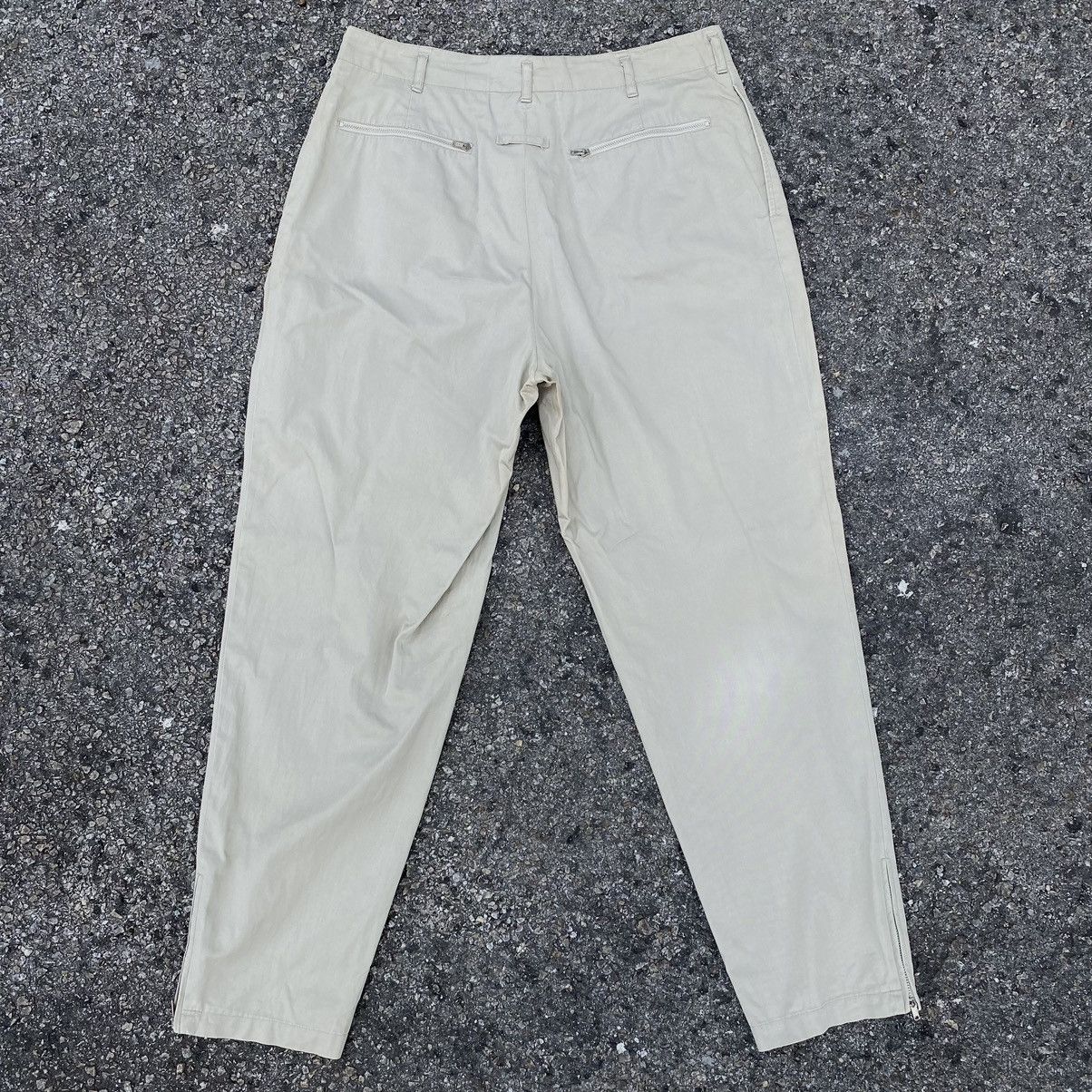 Jean Paul Gaultier Jean Paul Gaultier Zip Up Balloon Light Cream Casual Pants Size US 33 - 2 Thumbnail