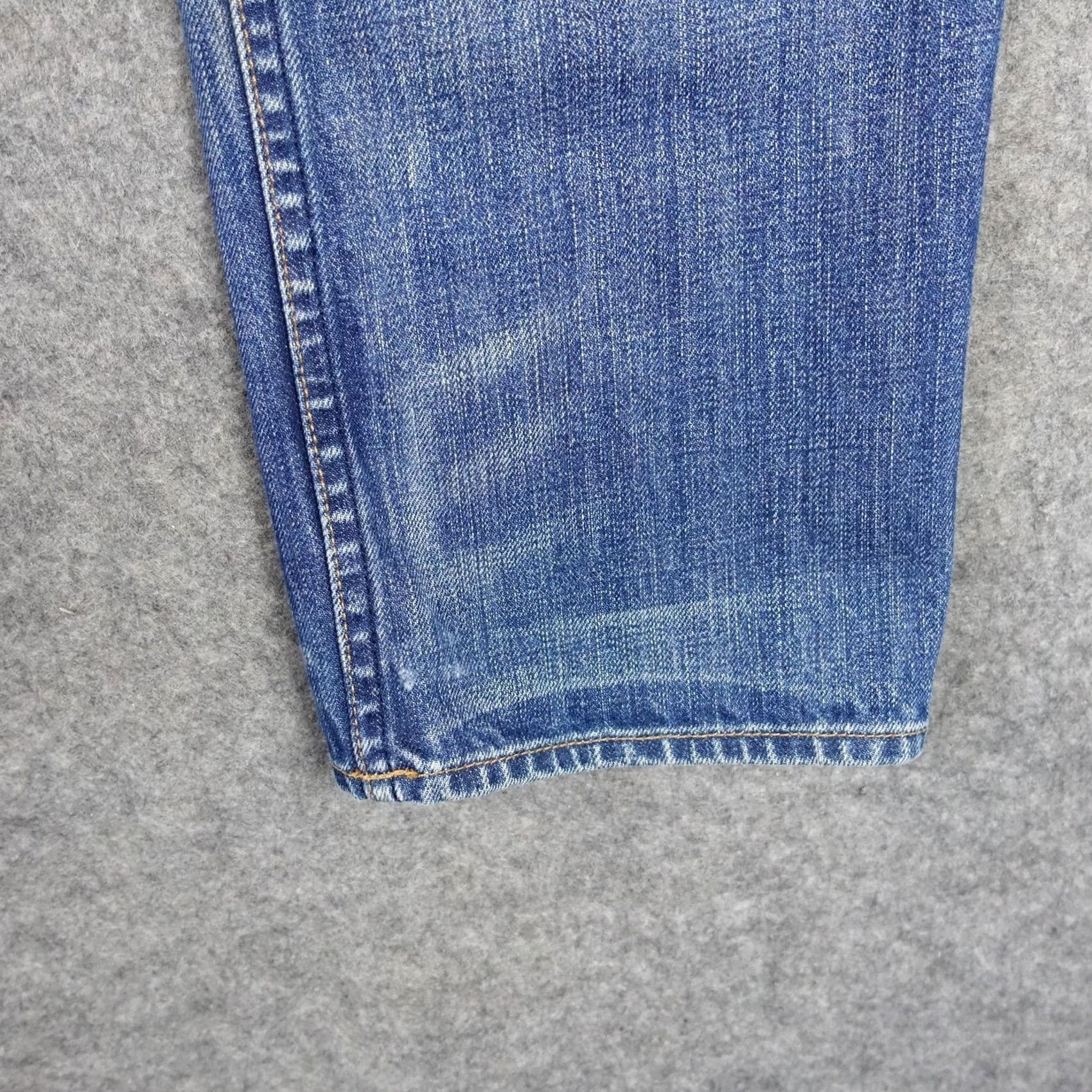 Rag & Bone rag & bone RB 15X Jeans Slim Straight Mens 28x33 Blue Medium Wash Distressed Vintage-Inspired Pockets 5-Pocket Denim Cotton M1551K165 Size US 28 / EU 44 - 6 Thumbnail