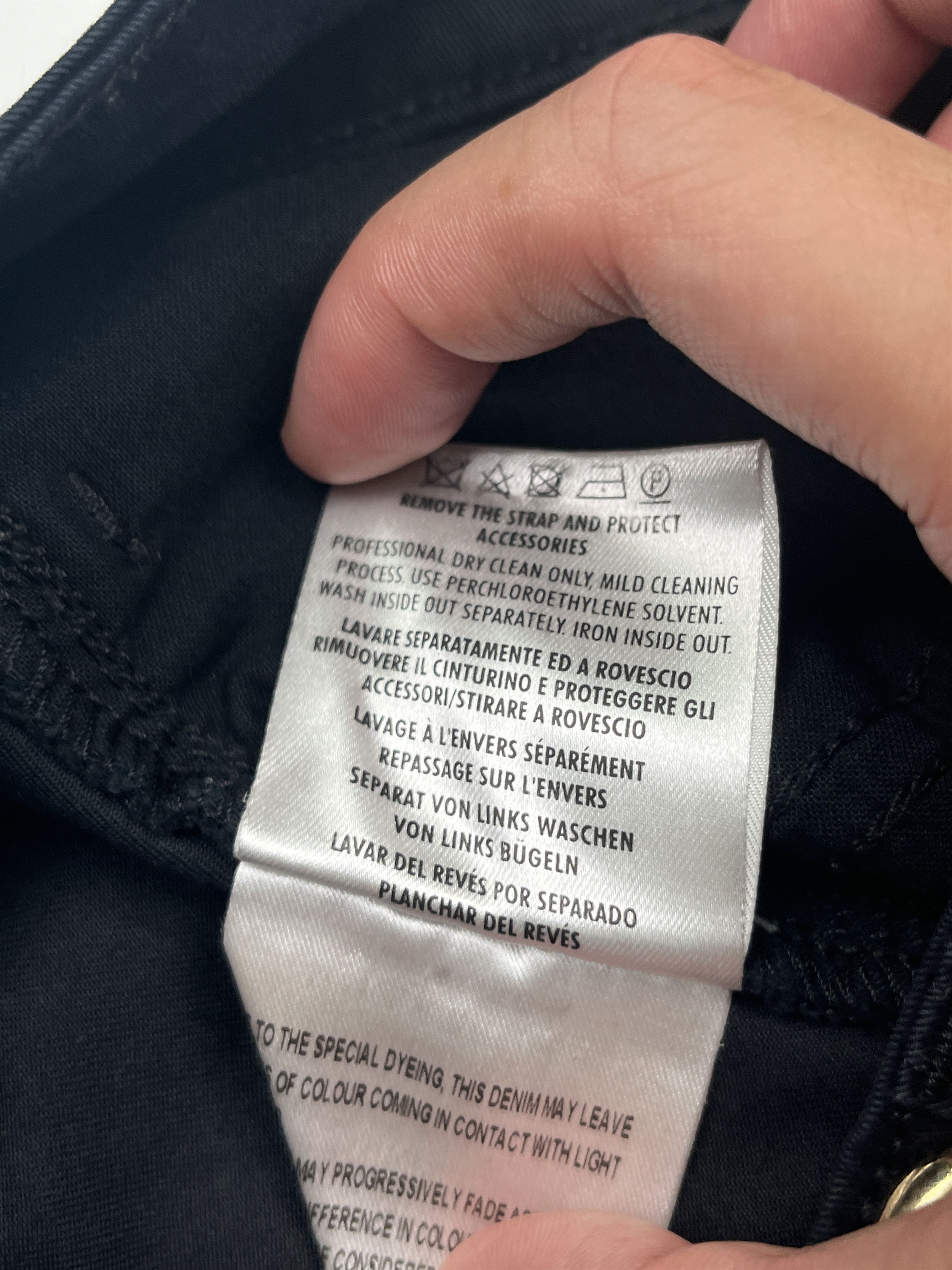 Gucci Gucci Black Pants With 2 Golden Horsebits And GG Button Size 26" / US 2 / IT 38 - 7 Thumbnail