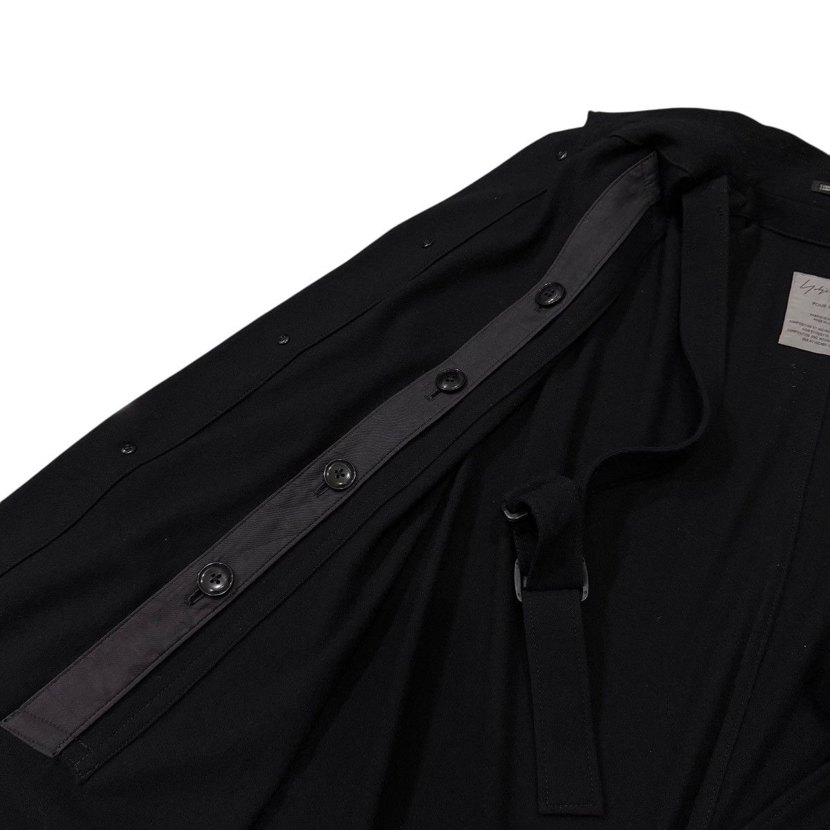 Yohji Yamamoto AW2011 Yohji Yamamoto Pour Homme Military Wool Jacket Size US M / EU 48-50 / 2 - 20 Thumbnail