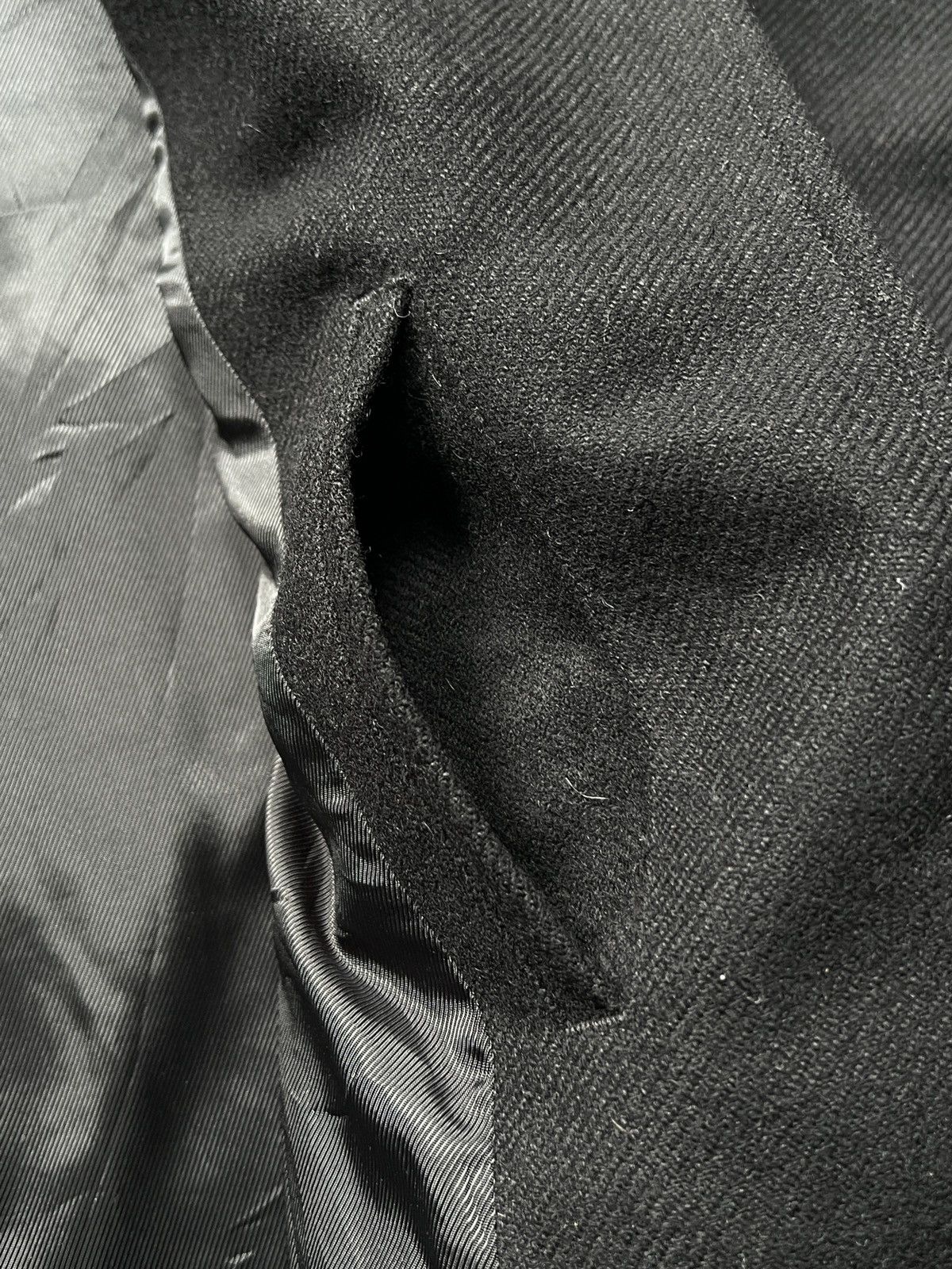 Tornado Mart Tornado Mart Apocalypse Gothic Wool Belted Trench Coat Size US S / EU 44-46 / 1 - 14 Thumbnail