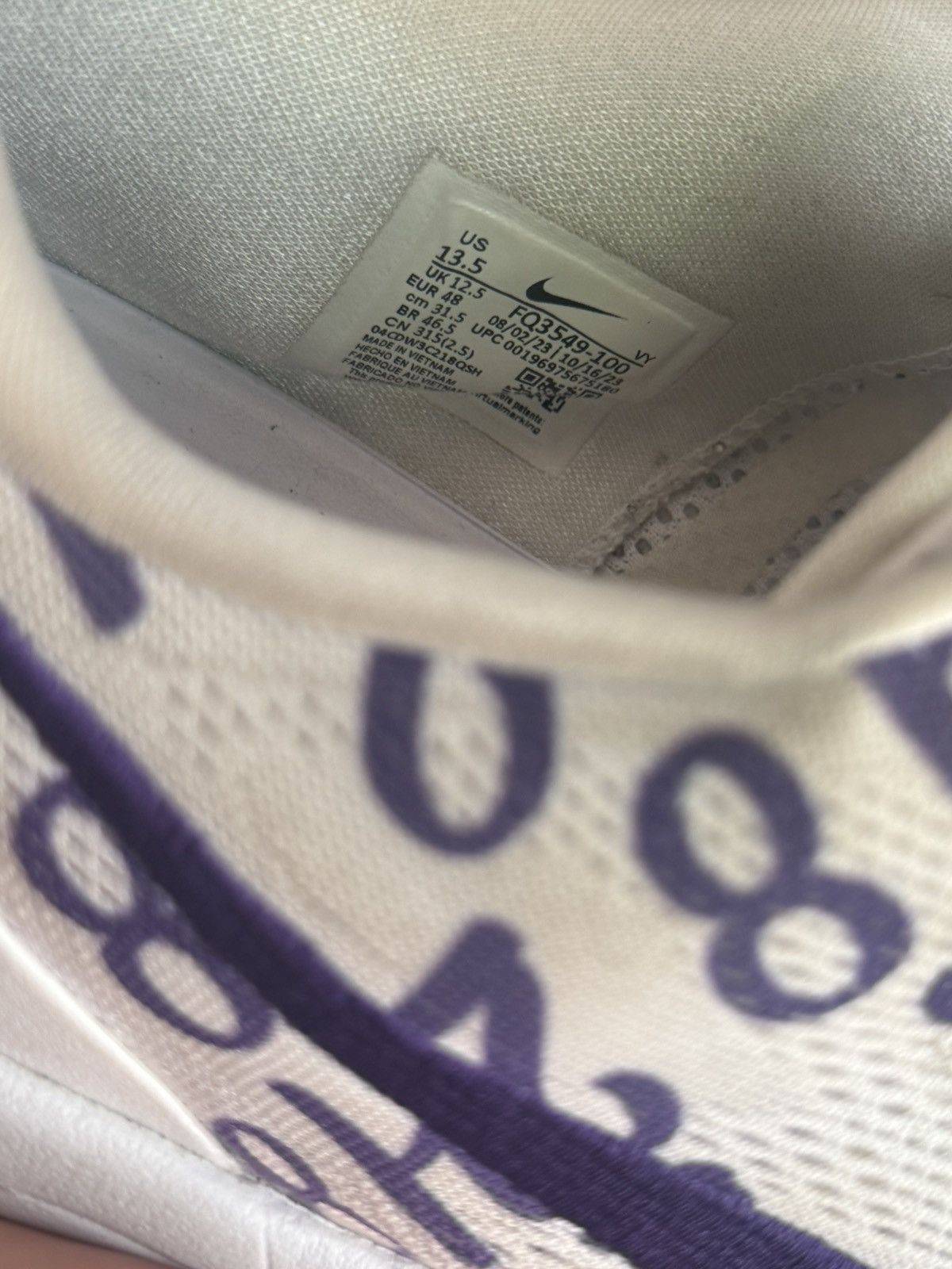 Nike Nike Kobe Protro 8 Court purple DS Size US 13 / EU 46 - 6 Thumbnail