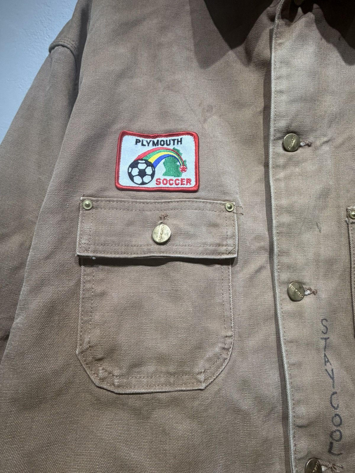 Carhartt Vintage Carhartt John Deere Chore jacket Size US XL / EU 56 / 4 - 6 Thumbnail
