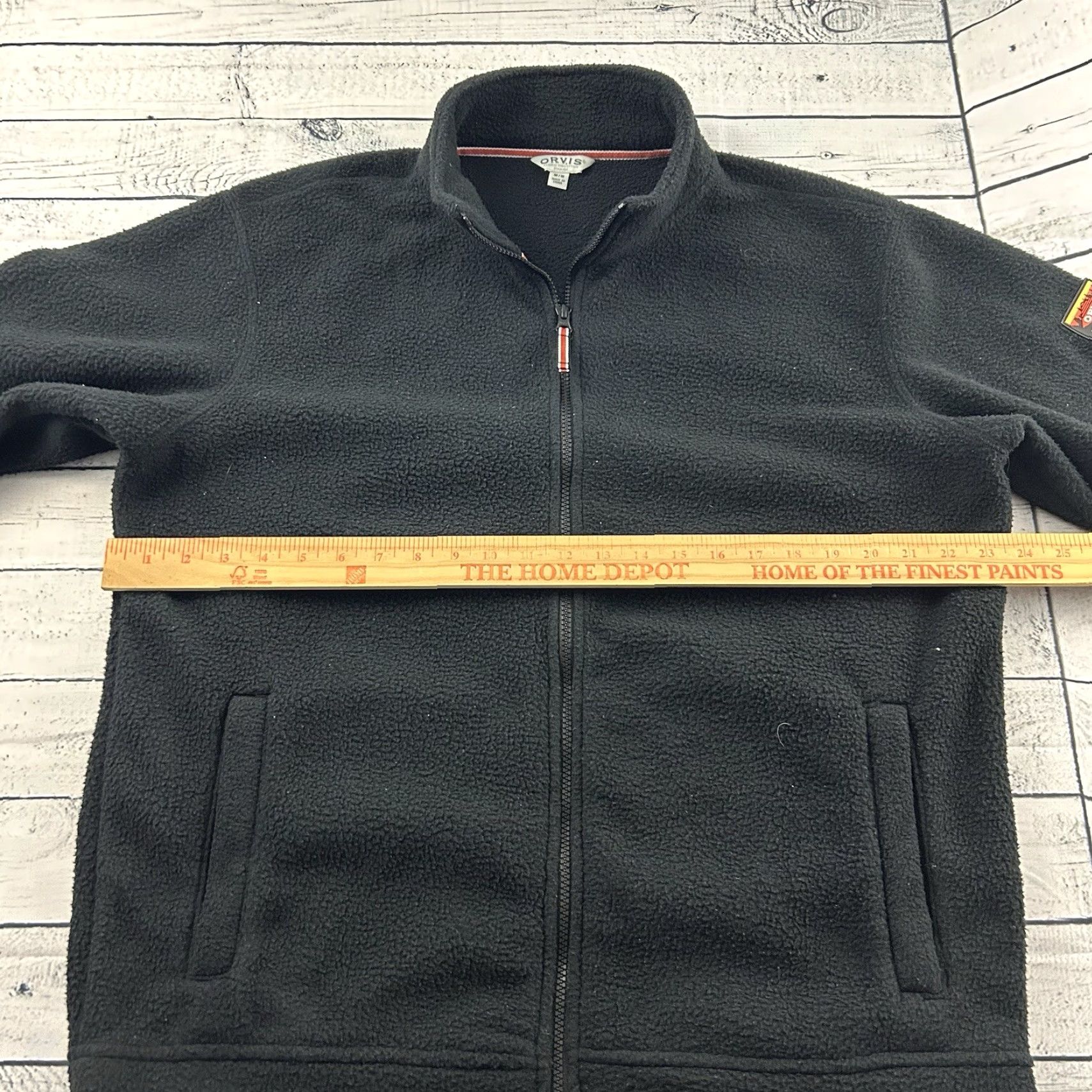 Orvis Orvis Fleece Jacket Full Zip Men's Medium Black Size US M / EU 48-50 / 2 - 5 Thumbnail