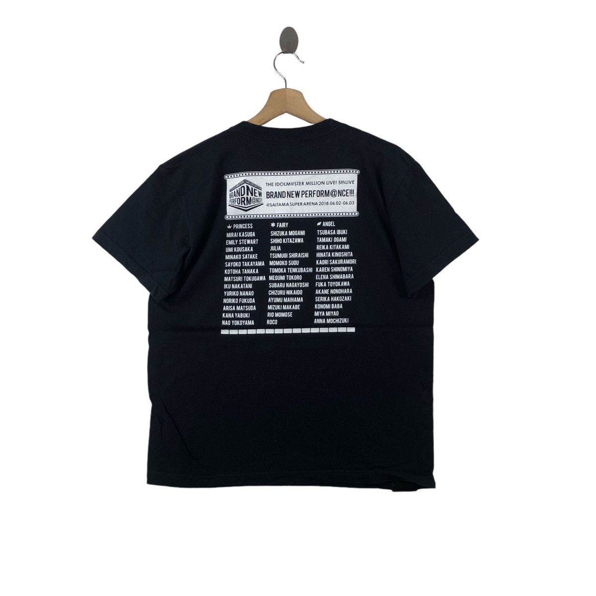 Anime × Japanese Brand The Idolmaster Tee Shirt Brand New Performance Anime Size US M / EU 48-50 / 2 - 4 Thumbnail