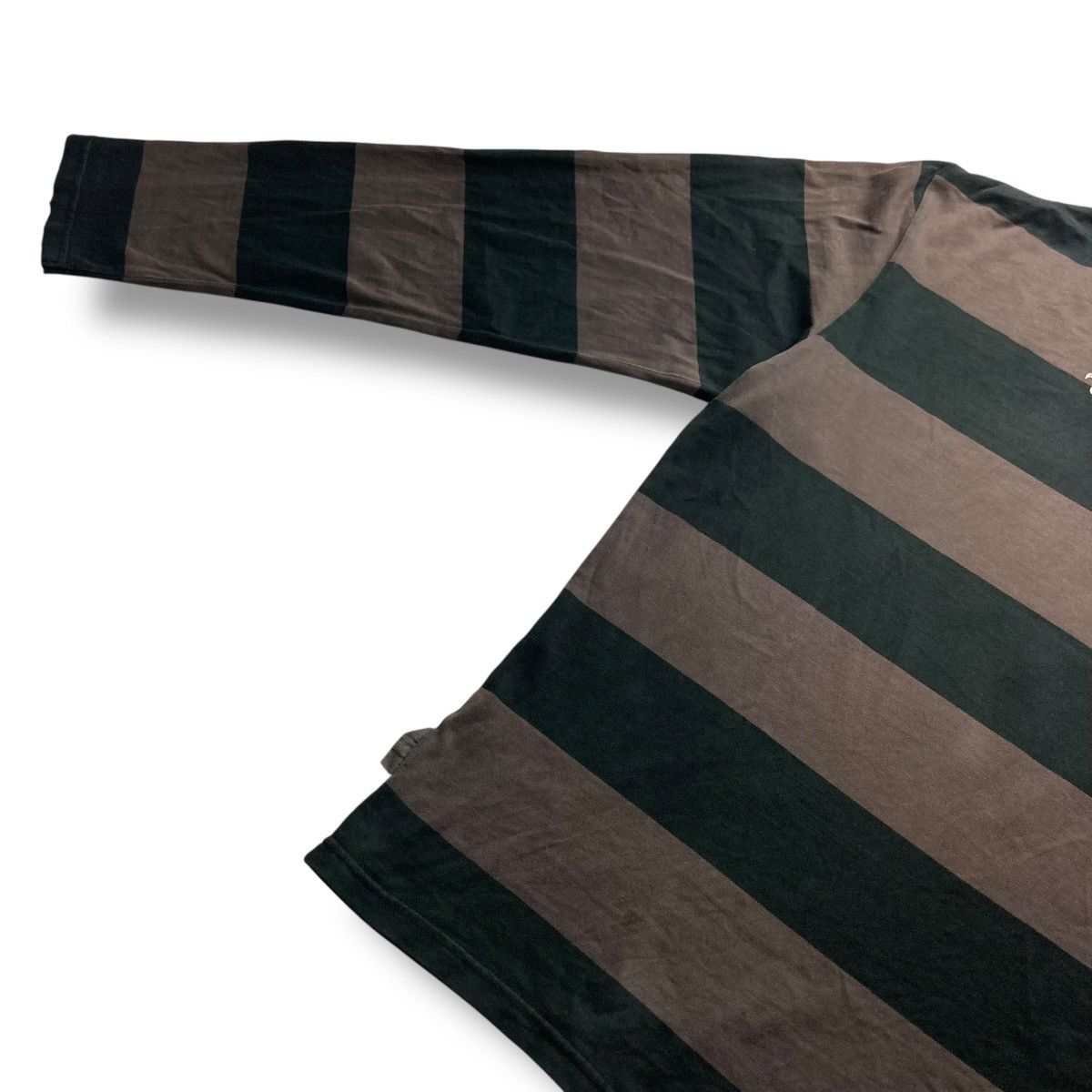 CIVARIZE 🇯🇵 BERNINGS SHO SPELL OUT STRIPES TSHIRT Size US M / EU 48-50 / 2 - 10 Thumbnail