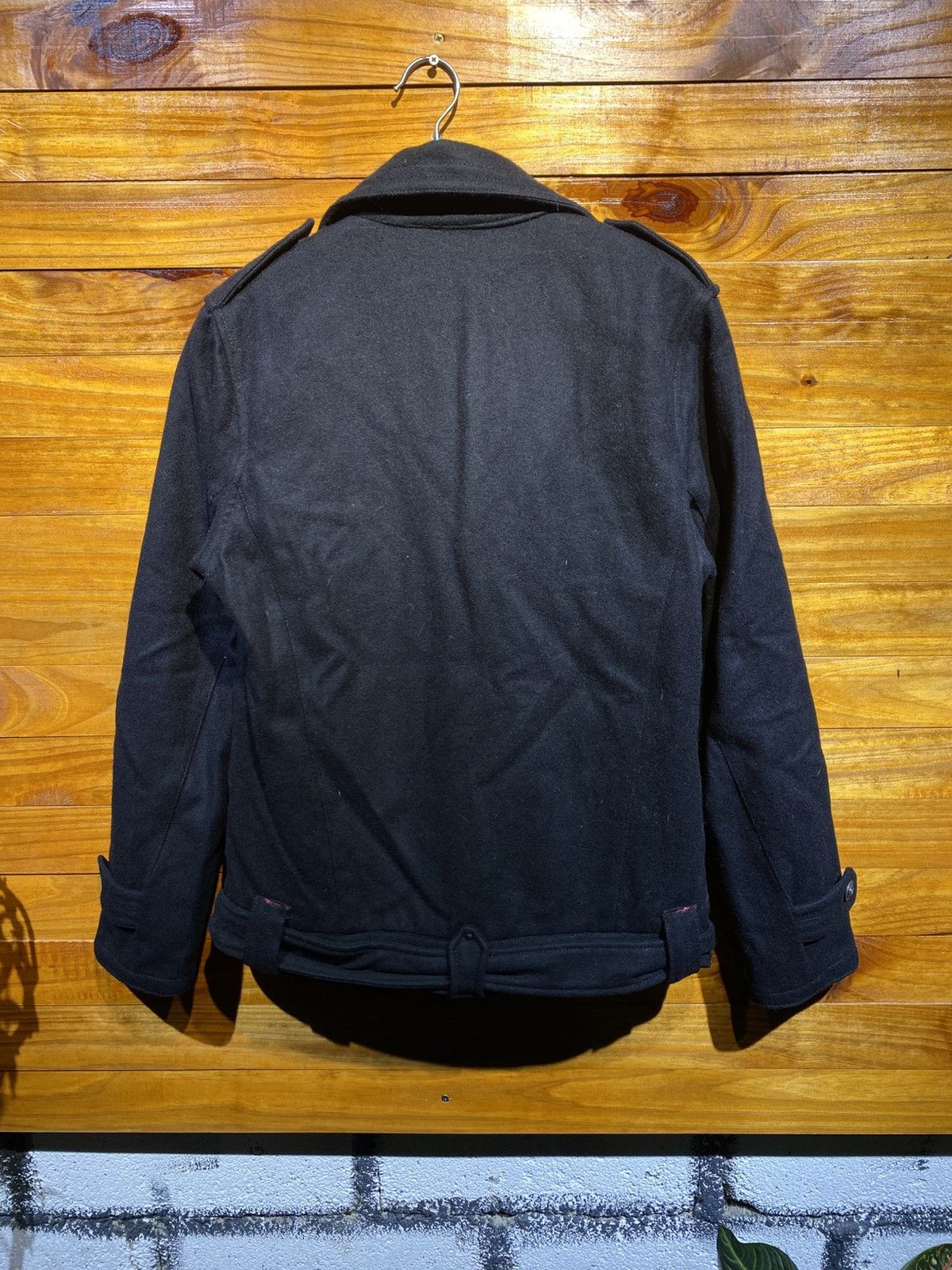 Japanese Brand Ignition Black Jacket – Classic Double-Breasted Military Size US M / EU 48-50 / 2 - 10 Thumbnail