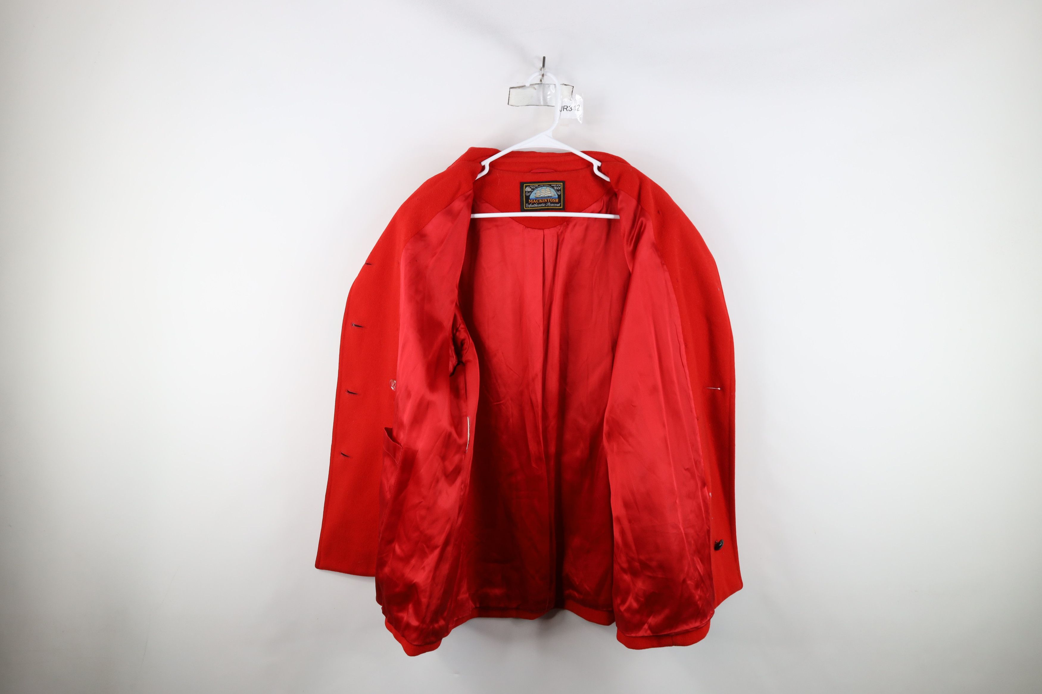 Vintage Vintage 90s Streetwear Wool Military Peacoat Jacket USA Size L / US 10 / IT 46 - 12 Thumbnail