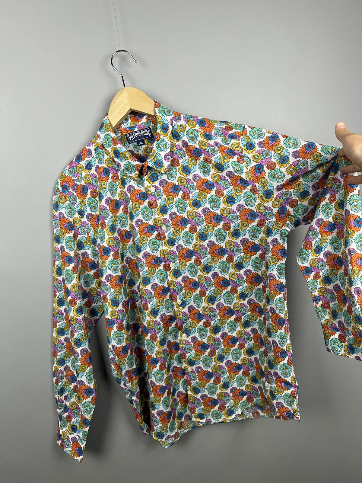 Vilebrequin Vilebrequin Cotton Buttons Up Long Sleeve Shirt Men’s rare Size US XL / EU 56 / 4 - 2 Thumbnail