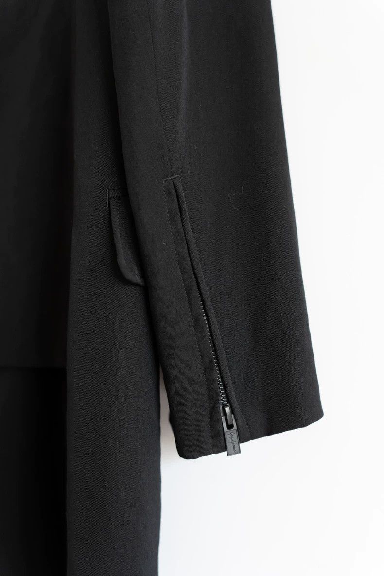 Yohji Yamamoto Yohji Yamamoto Yohji Yamamoto Black Long Suit Jacket Size US M / EU 48-50 / 2 - 6 Thumbnail