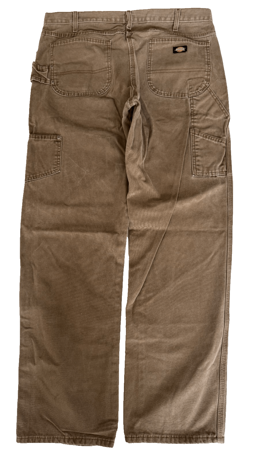 Dickies Dickies Mens 38x32 Brown Work Pants Heavyweight Carpenter U Size US 38 / EU 54 - 3 Thumbnail