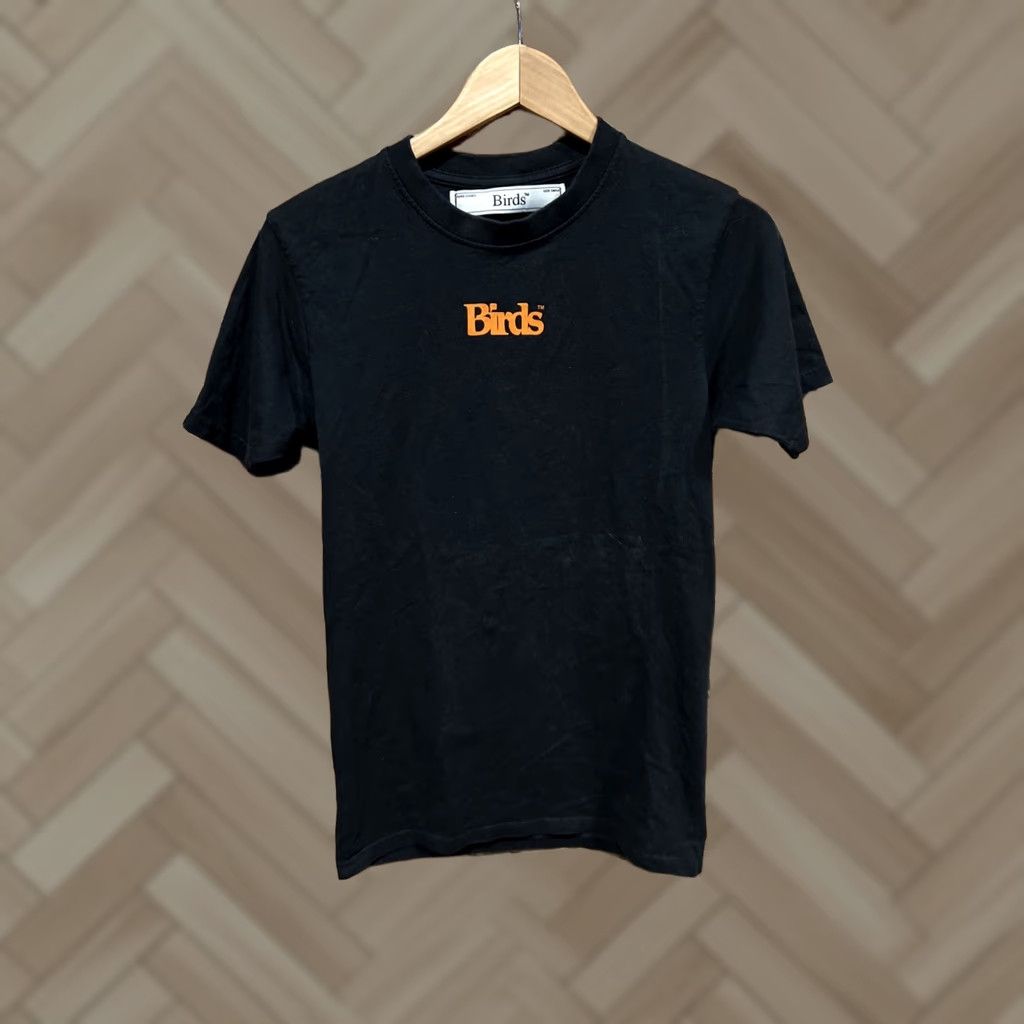 Vintage Birds Mens T-Shirt Black Small Crew Neck Cotton Regular Short Sleeve Columbia Logo - Vintage No - All Seasons - Men Size US S / EU 44-46 / 1 - 1 Thumbnail