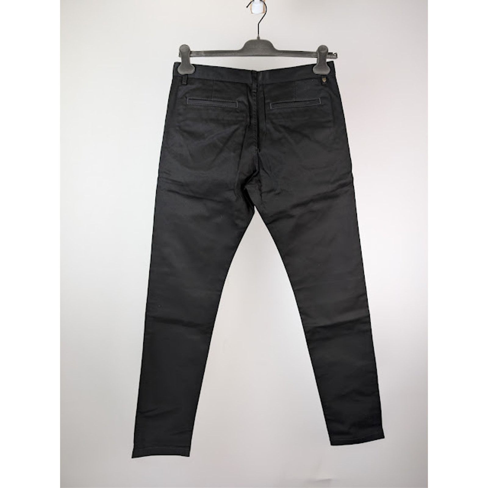 Saint Laurent Paris o1rshd1 Slim Fit Cotton Chino Pants in Black Size US 36 / EU 52 - 11 Thumbnail