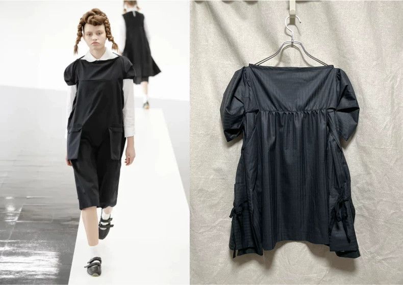 Comme des Garcons Comme Des Garcons Irregular Design Bubble Sleeve Deconstru Size S / US 4 / IT 40 - 1 Thumbnail