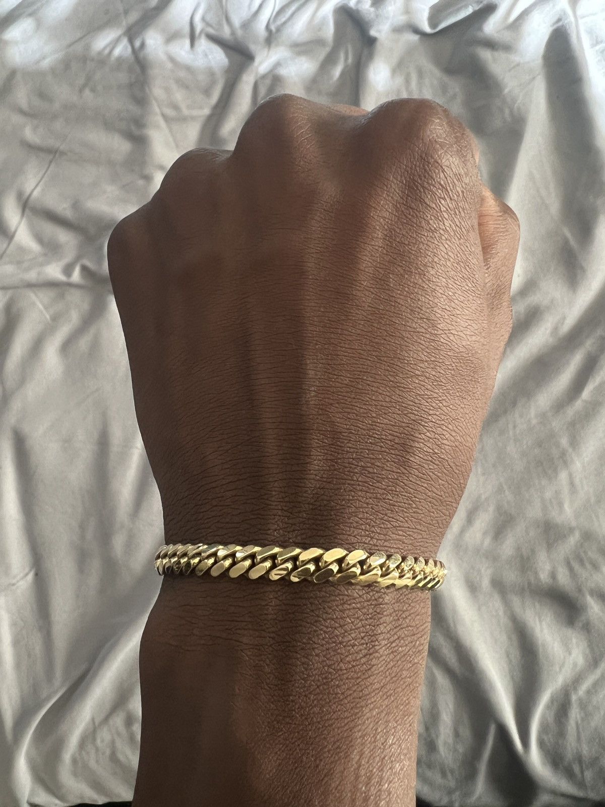Other 14kt Solid Gold Necklace/Bracelet set Size ONE SIZE - 2 Thumbnail