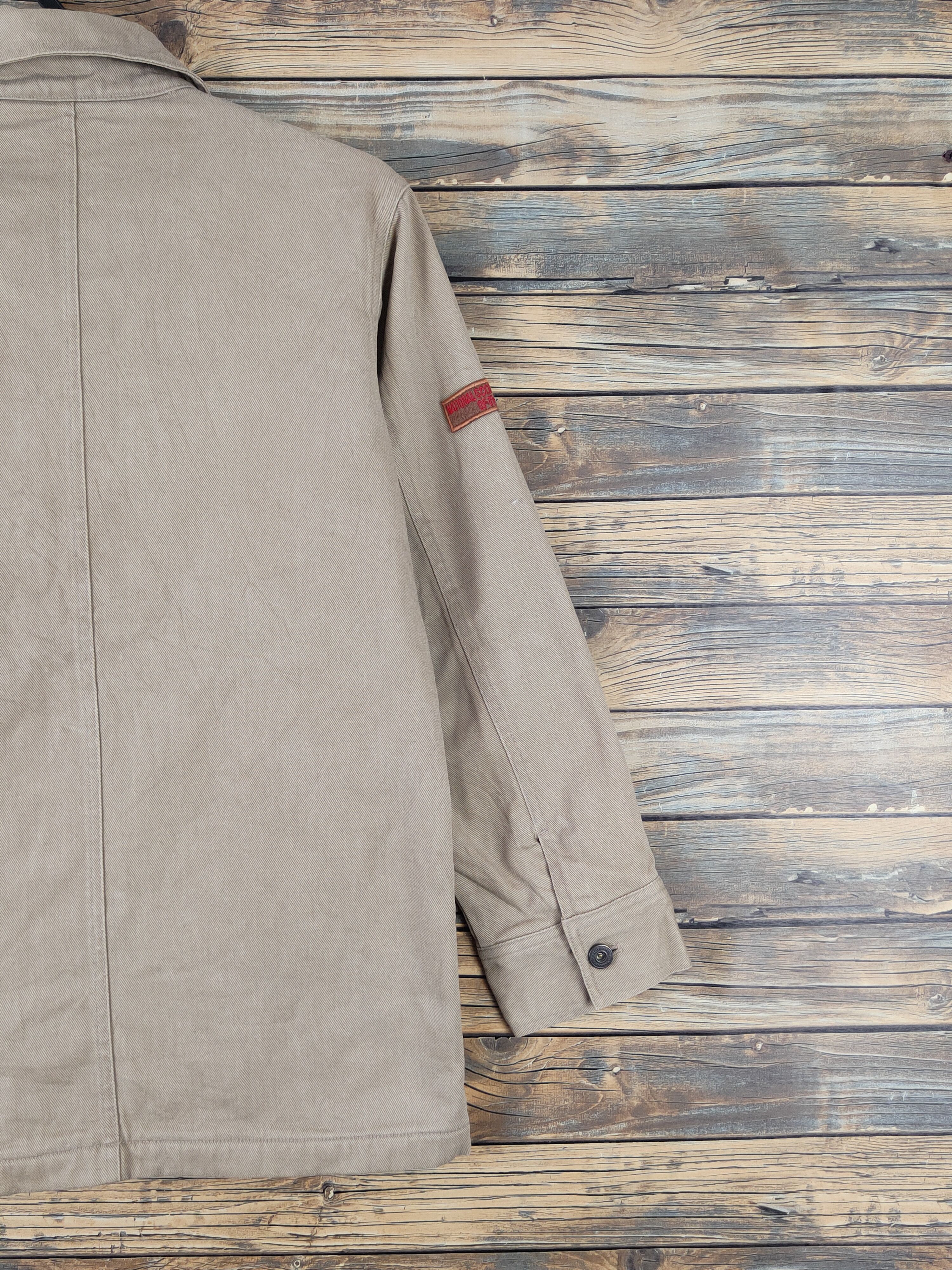 Japanese Brand × Vintage F.M.N Brown light Jackets #W2026 Size US M / EU 48-50 / 2 - 13 Thumbnail