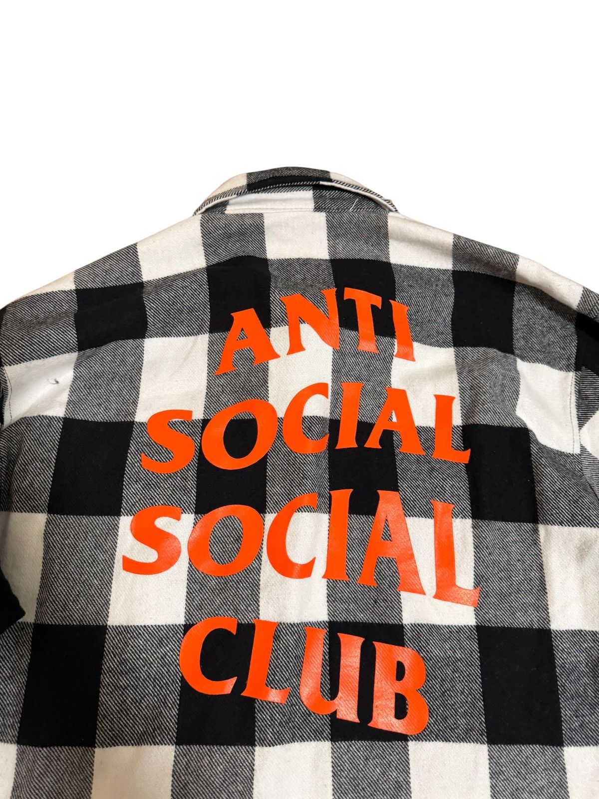 Anti Social Social Club 🔥Anti Social Social Club Kkoch Flannel Shirt/Anti Social Size US XL / EU 56 / 4 - 6 Thumbnail