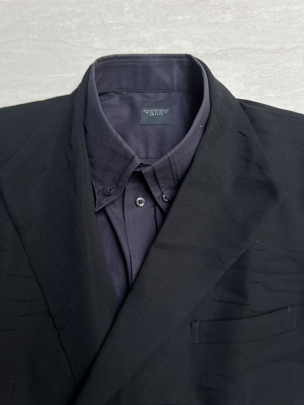 Tete Homme TETE HOMME x KAZUTAKA KATOH Shirt Suit Size 52L - 4 Thumbnail