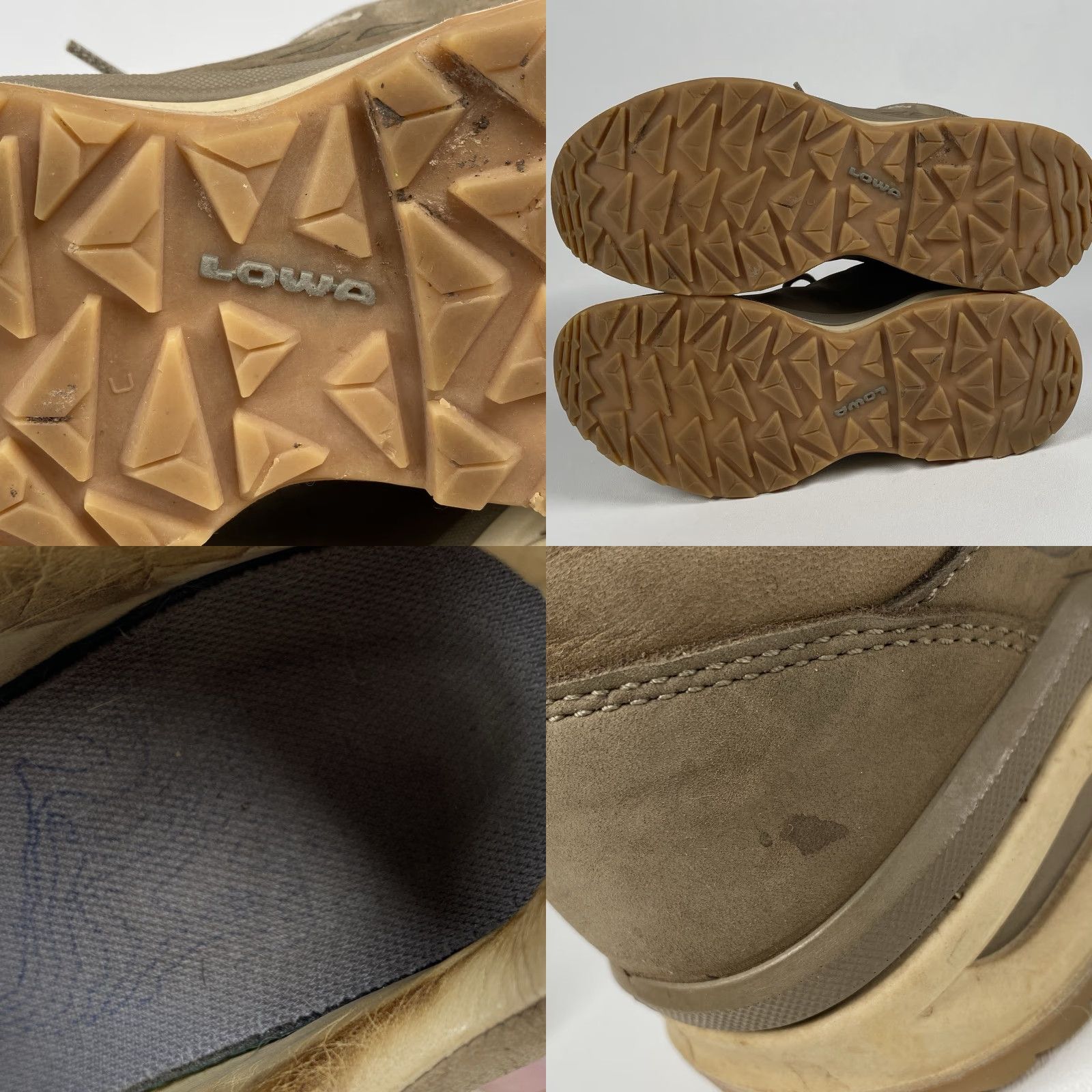 LOWA Lowa Strato Evo LL LO Hiking Sneakers Tan/Brown Leather Low Top Womens 7 Casual Shoe Shoes Size M / US 6-8 / IT 42-44 - 8 Thumbnail