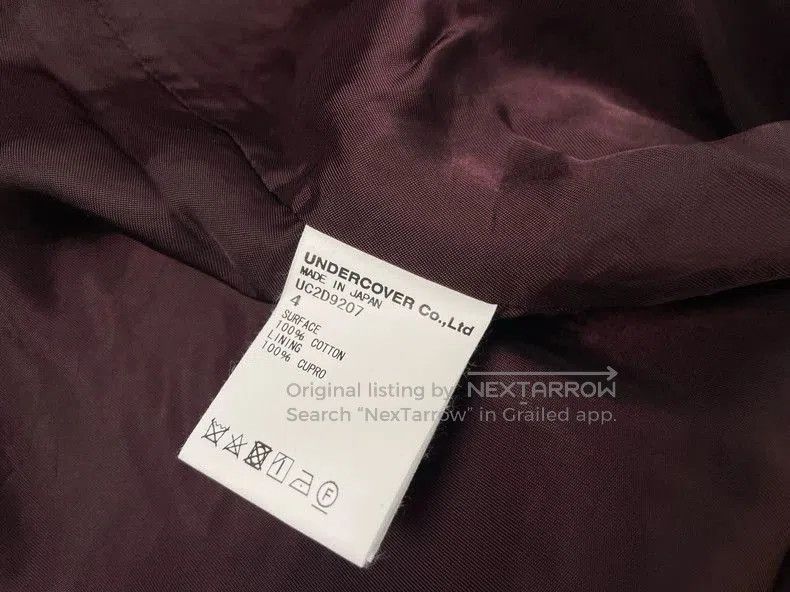 Undercover Undercover 24AW Fringe Distressed Red Jacket Size US L / EU 52-54 / 3 - 7 Thumbnail
