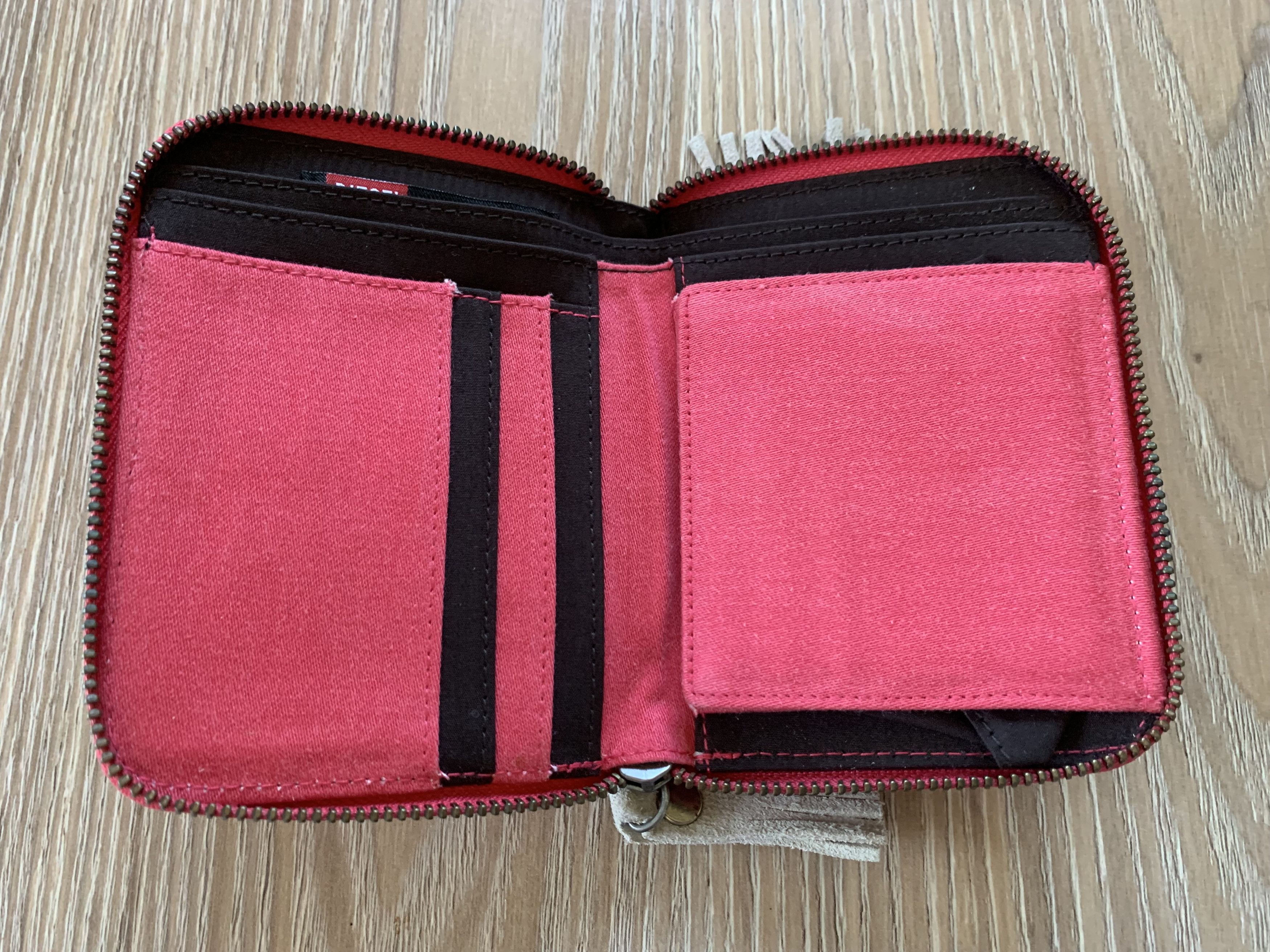 Diesel Rare Diesel Womens Vintage Pink Wallet Size ONE SIZE - 6 Thumbnail