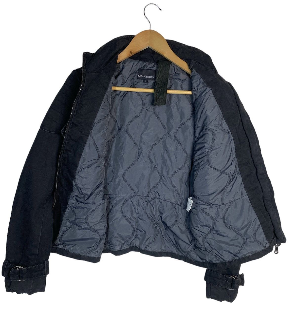 Calvin Klein CALVIN KLEIN BIKER JACKET Size S / US 4 / IT 40 - 3 Thumbnail