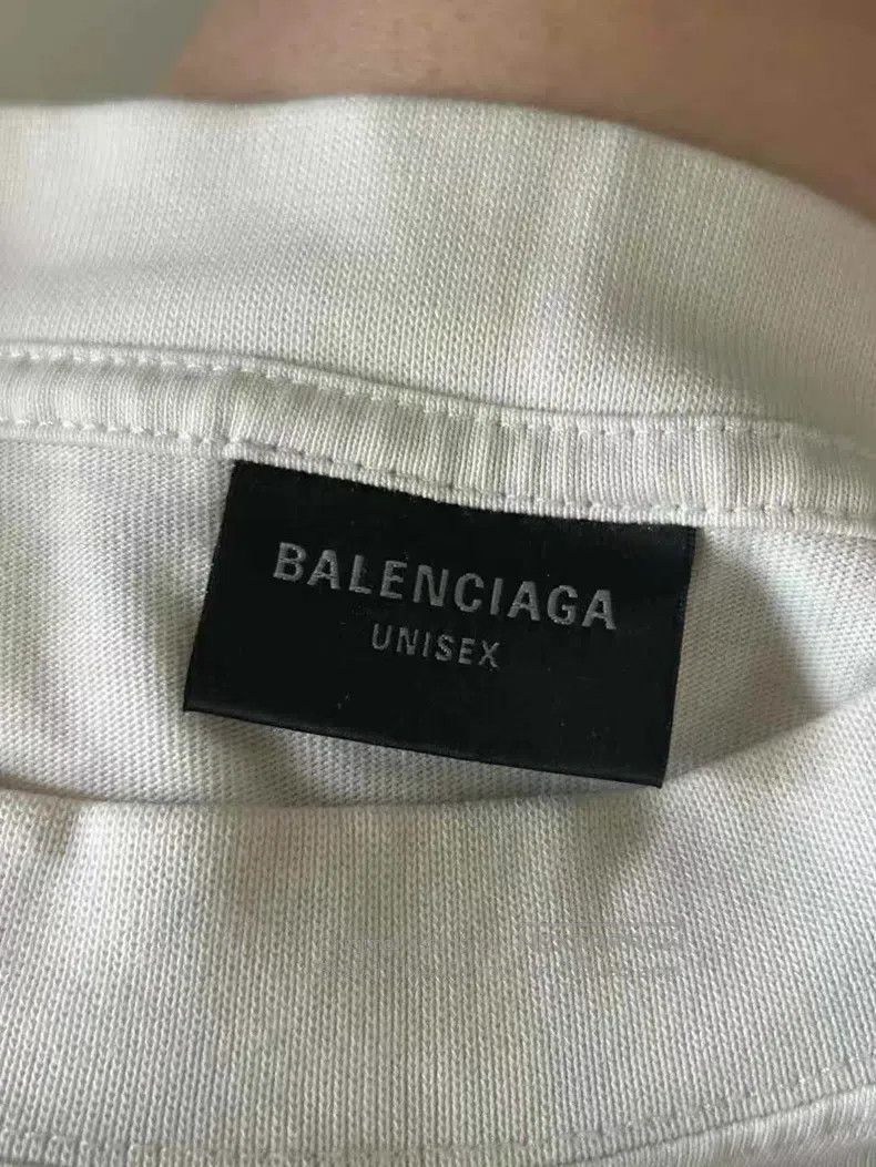 Balenciaga Balenciaga Fuzzy Coca-Cola Short Sleeve T-Shirt White S Size US S / EU 44-46 / 1 - 3 Thumbnail