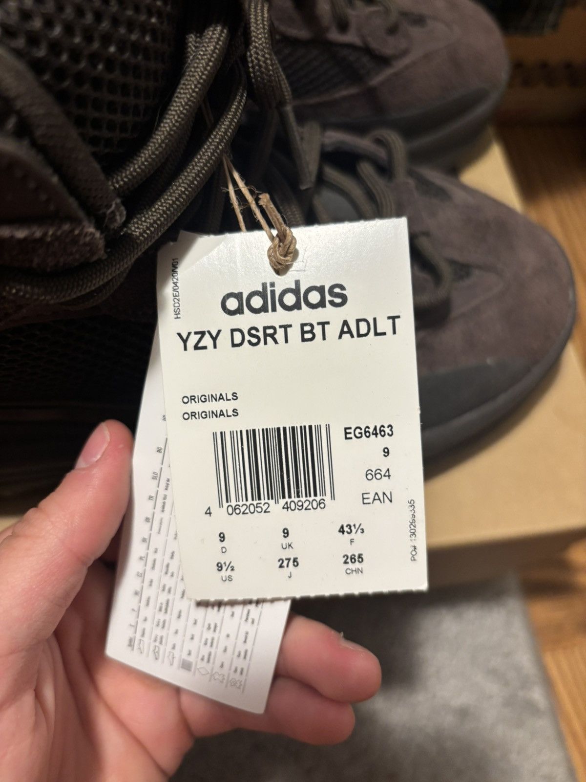 Adidas × Yeezy Yeezy Desert Boost Size US 10 / EU 43 - 9 Thumbnail