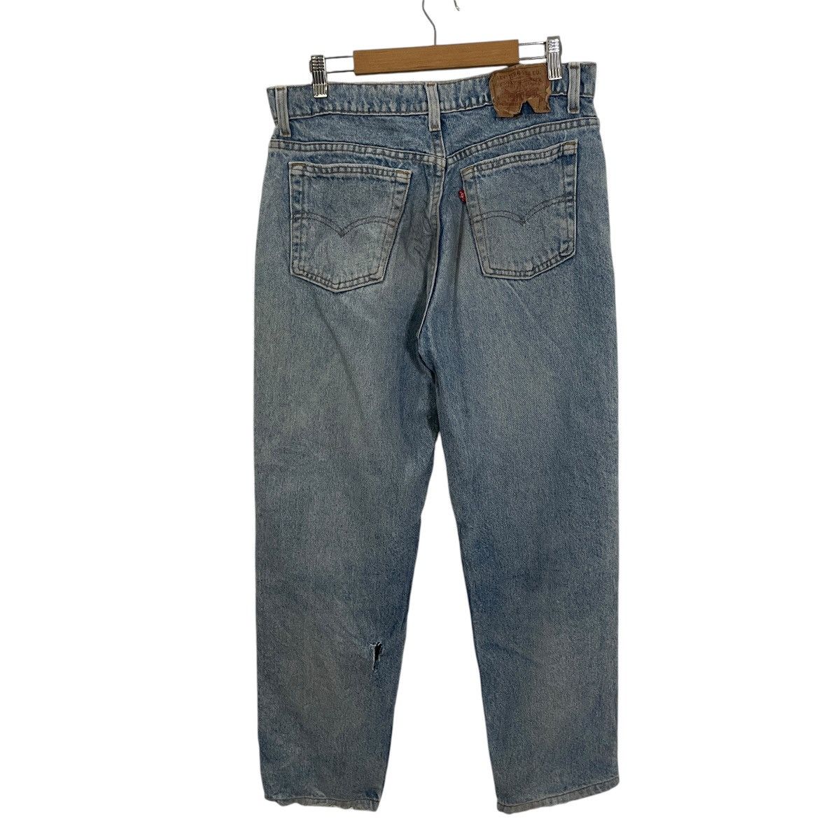 Levi's Vintage 90s Levis Button 525 Distressed Denim Size US 31 - 8 Thumbnail