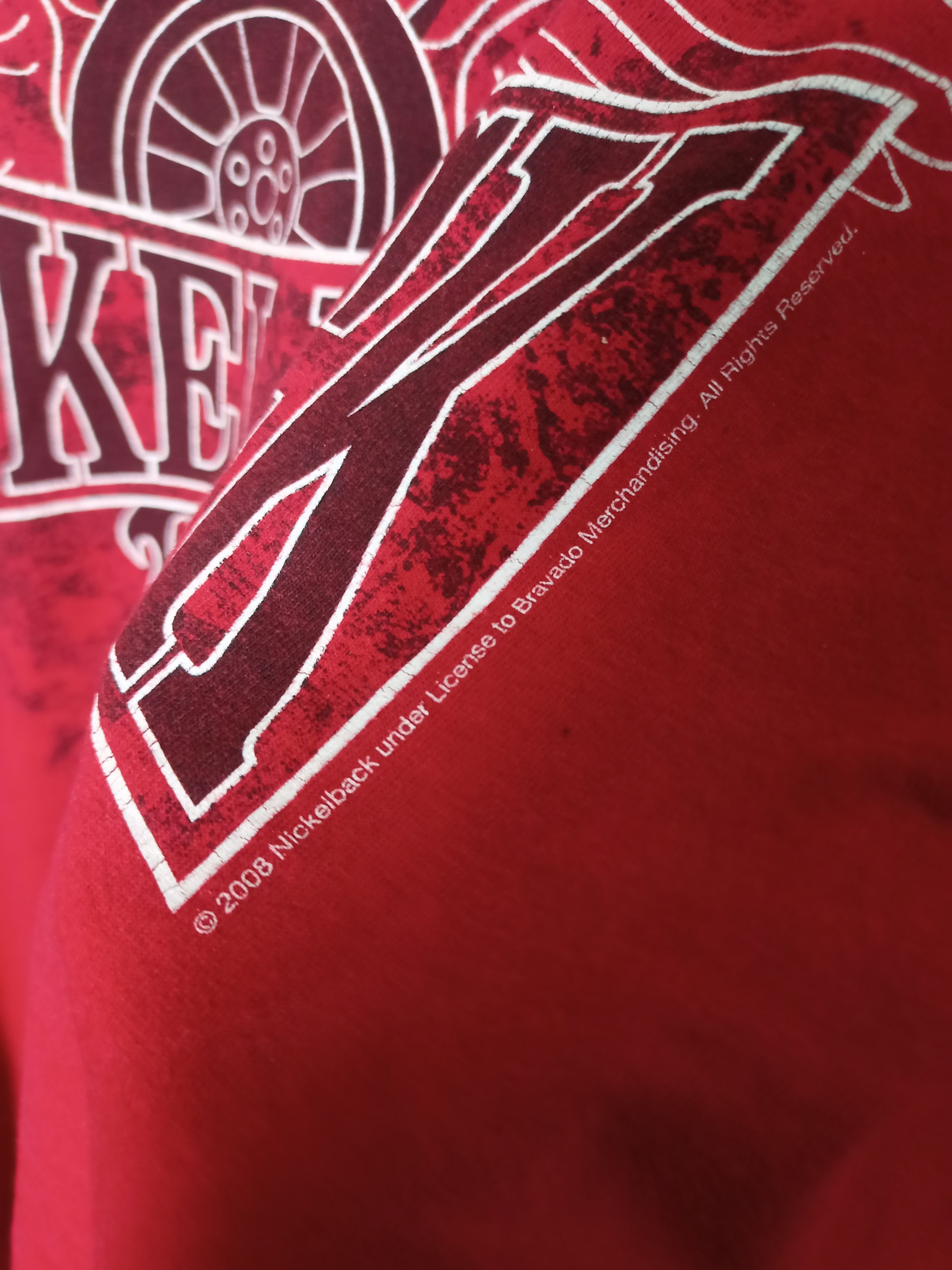 Band Tees Vintage Y2k Band Nickelback 2009 Size US XL / EU 56 / 4 - 4 Thumbnail