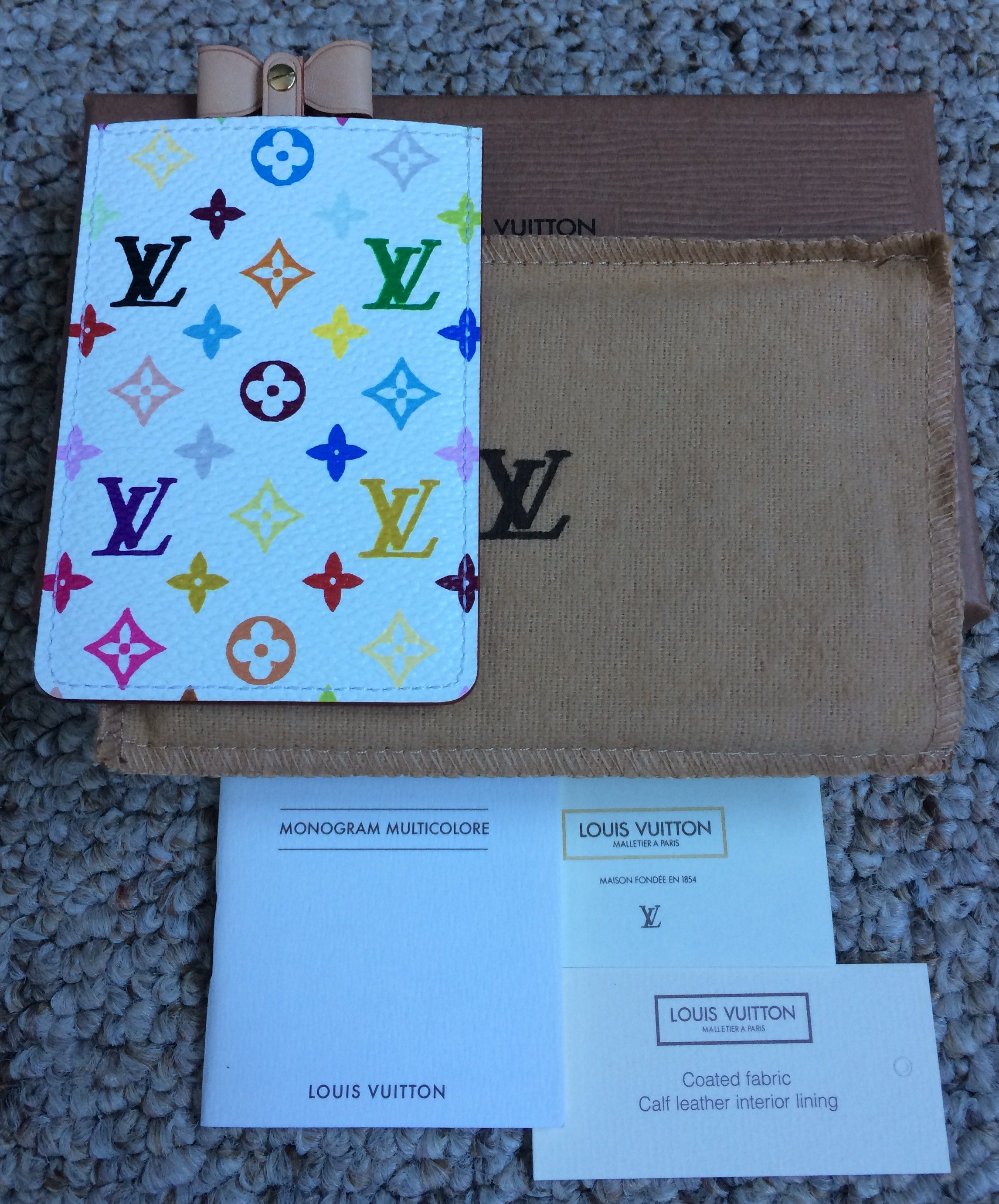 Louis Vuitton × Takashi Murakami NEW S/S 2003 Louis Vuitton x Murakami Monogram Card Holder Size ONE SIZE - 3 Thumbnail