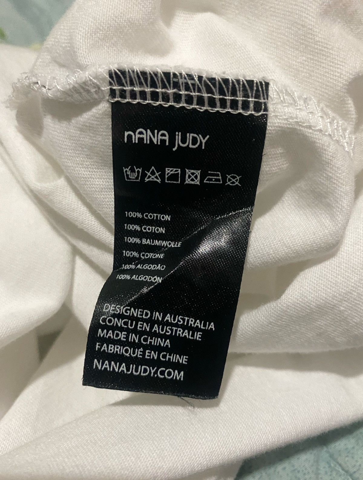 NANA JUDY Nana Judy White Tee shirts Size US S / EU 44-46 / 1 - 6 Thumbnail
