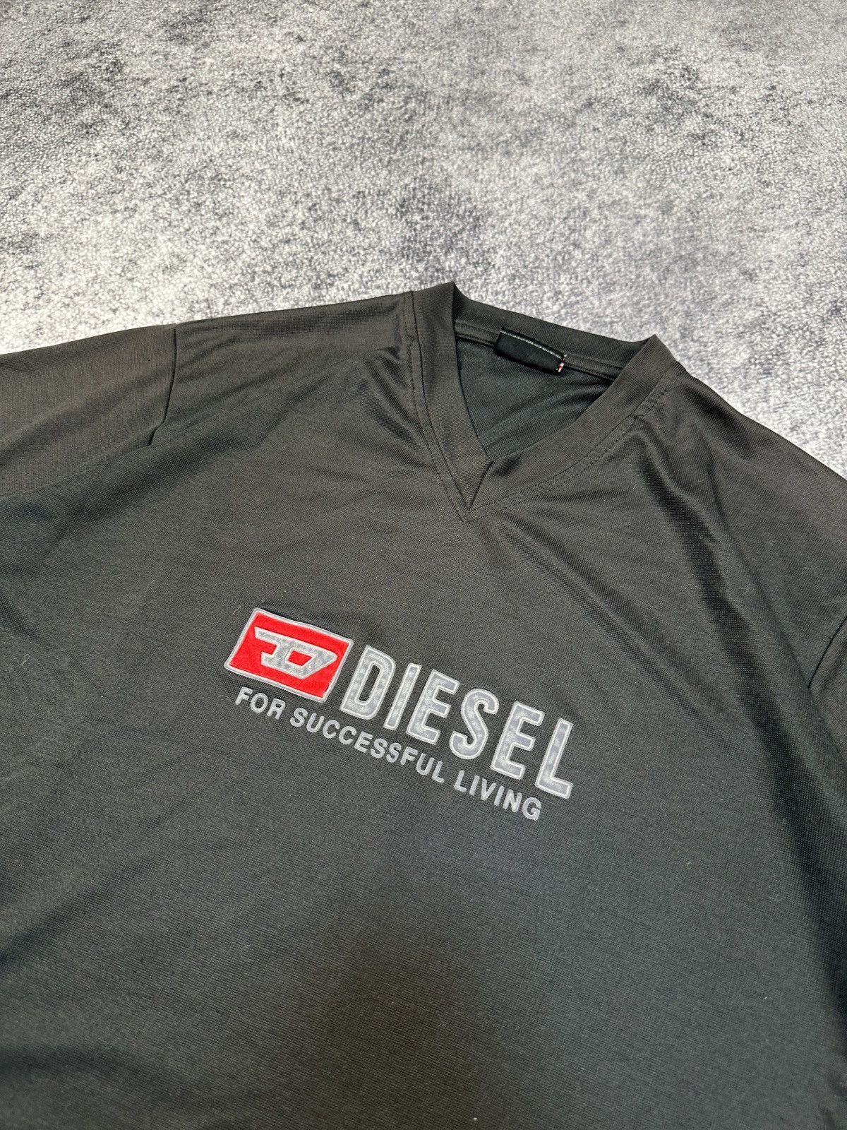 Diesel × Vintage Y2K Vintage Diesel Big Logo Streetwear Avant Garde Rare VTg Size US M / EU 48-50 / 2 - 2 Thumbnail