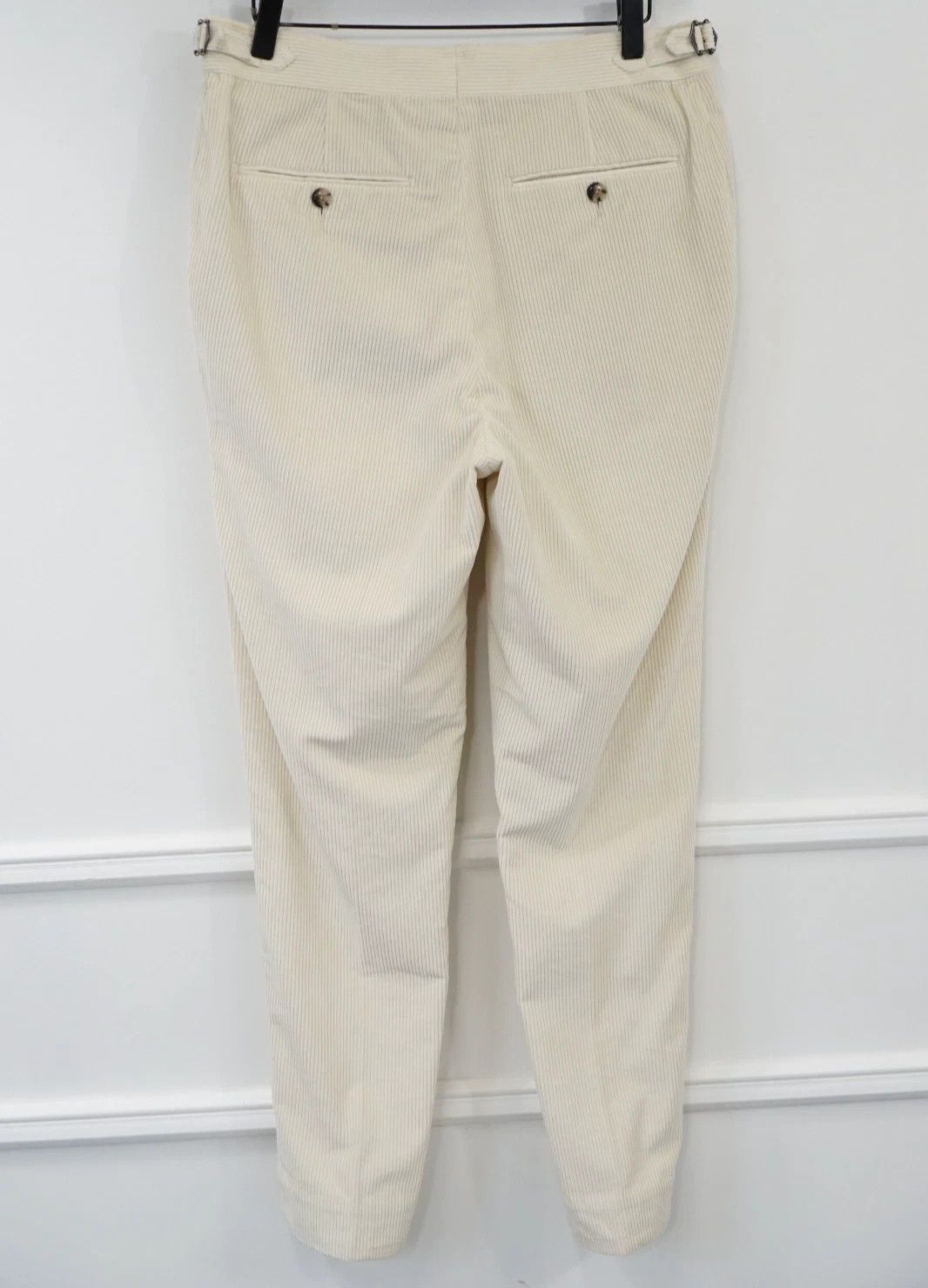 Suitsupply Men Suitsupply Pants Velvet Beige Pentoglio Brescia UK/US38S Size 38S - 2 Thumbnail