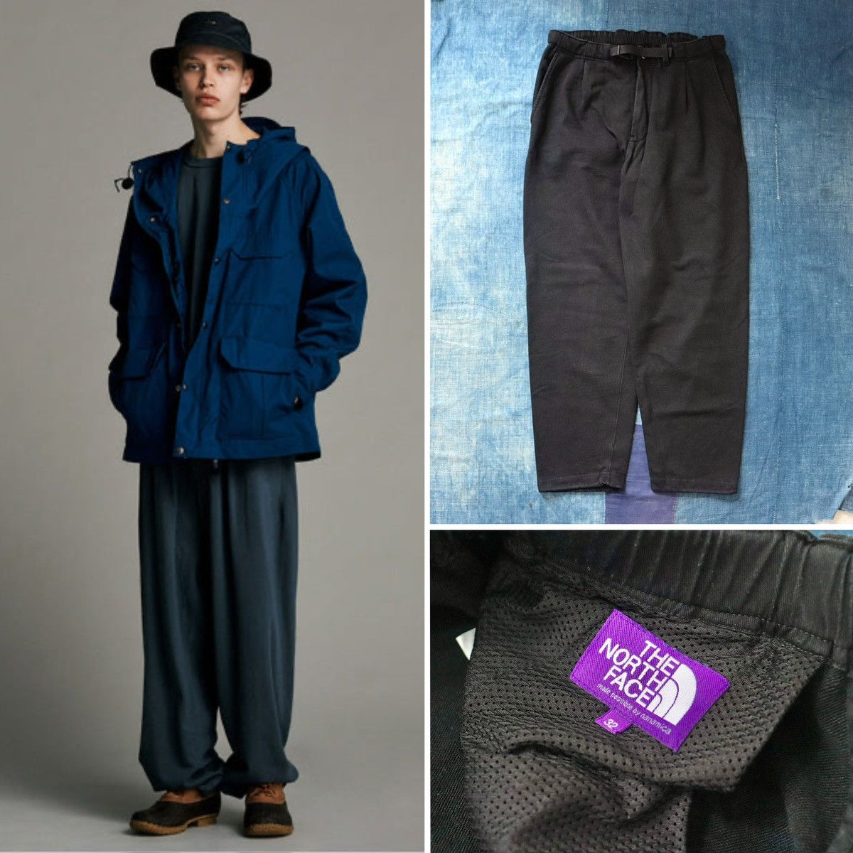 The North Face TNF 22ss NT5208N High Bulky French Terry Sweat Pants Size US 32 / EU 48 - 1 Thumbnail