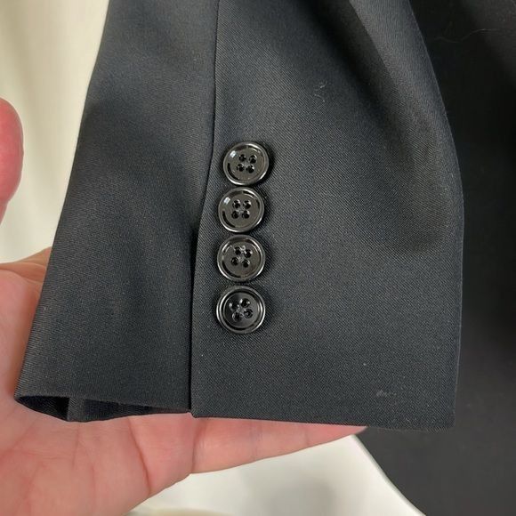 Ralph Lauren Black Label Palrh Lauren Black Label Wool 2 Pc Tuxedo Suit Evening Cockt Size 40S - 4 Thumbnail