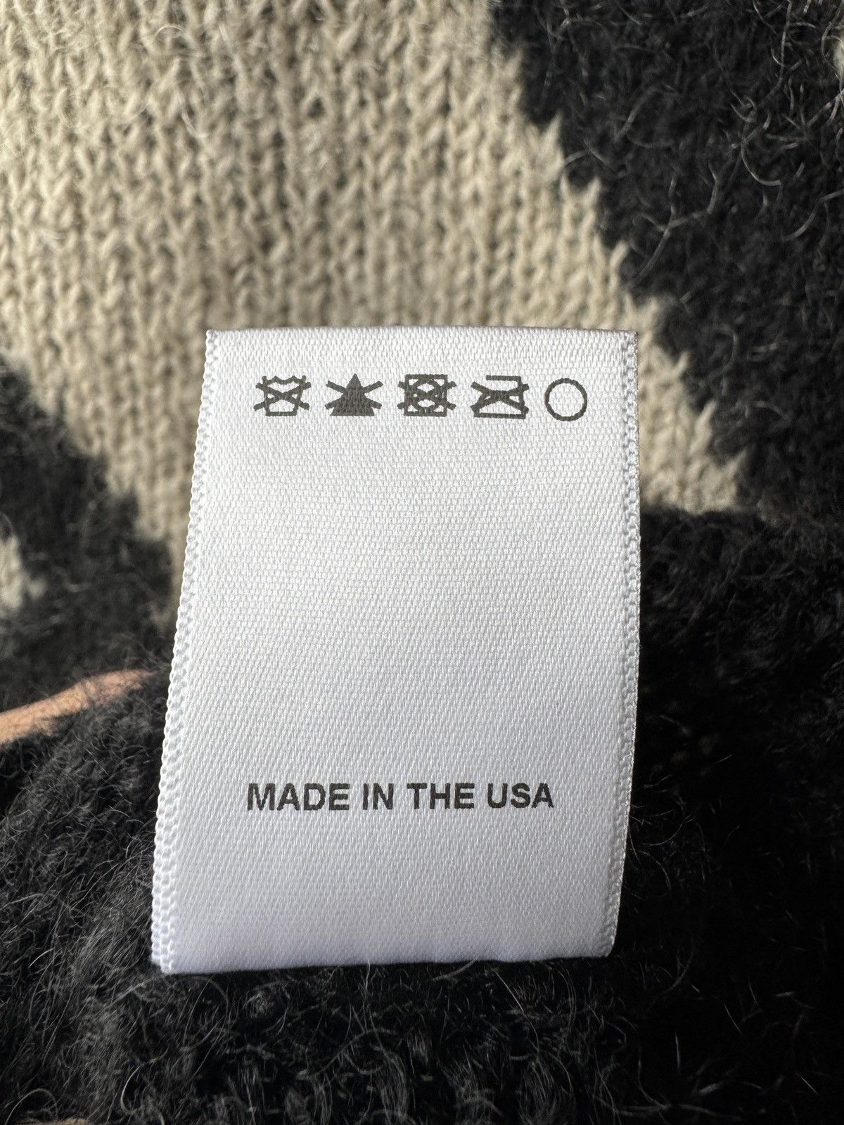 Enfants Riches Deprimes ENFANTS RICHES DEPRIMES TV Logo MOHAIR Knit sweater Size US L / EU 52-54 / 3 - 7 Thumbnail