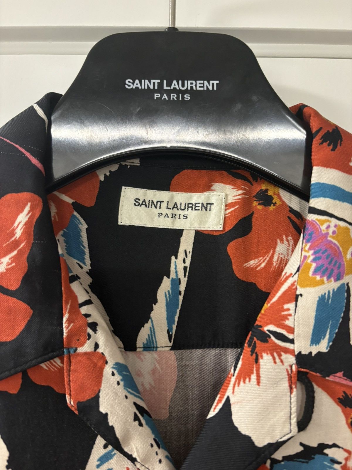 Saint Laurent Paris Saint Laurent Paris SS Tab collar 2020 Shirt Size US XS / EU 42 / 0 - 4 Thumbnail