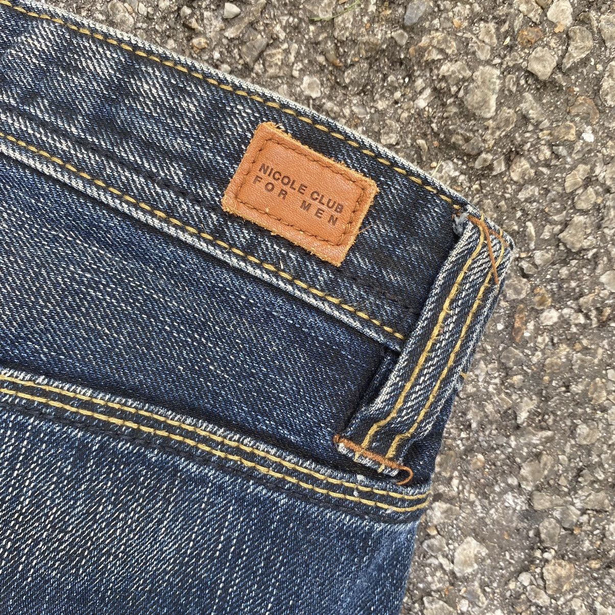If Six Was Nine Flare Jeans Nicole Club For Men Low Rise Denim Bootcut Punk Size US 30 / EU 46 - 12 Thumbnail