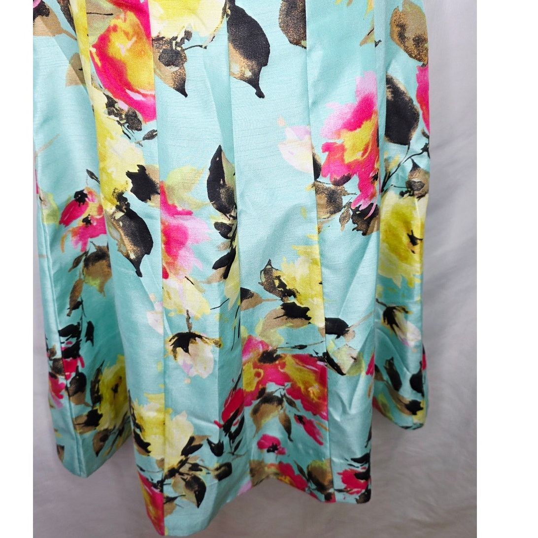 Other Chadwicks Boston Floral Fit Flare Dress Spring Garden Size M / US 6-8 / IT 42-44 - 5 Thumbnail