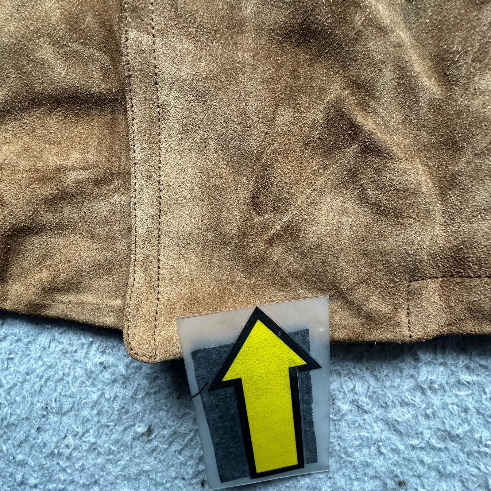 J.Crew Vintage J Crew Suede Leather Brown Button Mens Coat Large Size US L / EU 52-54 / 3 - 7 Thumbnail