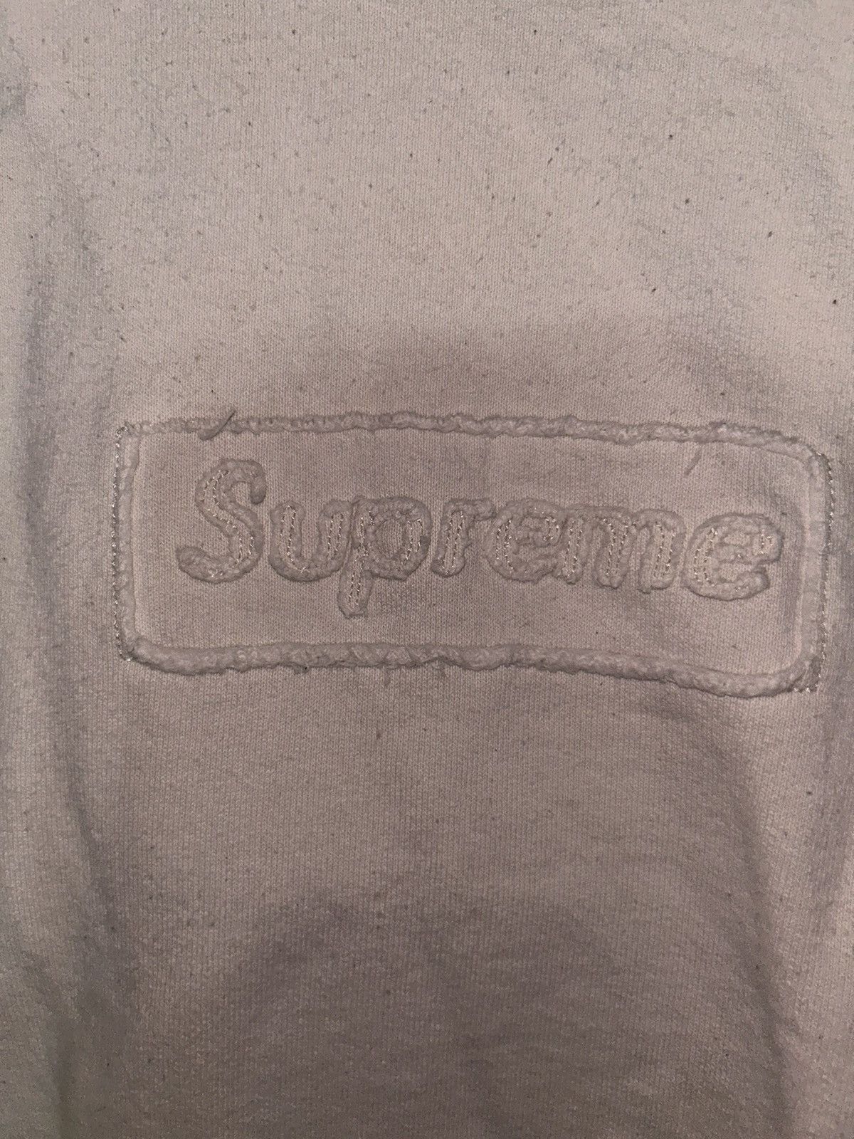 Supreme Supreme Cutout Logo Crewneck Sweatshirt SS20 size XL Size US XL / EU 56 / 4 - 3 Thumbnail