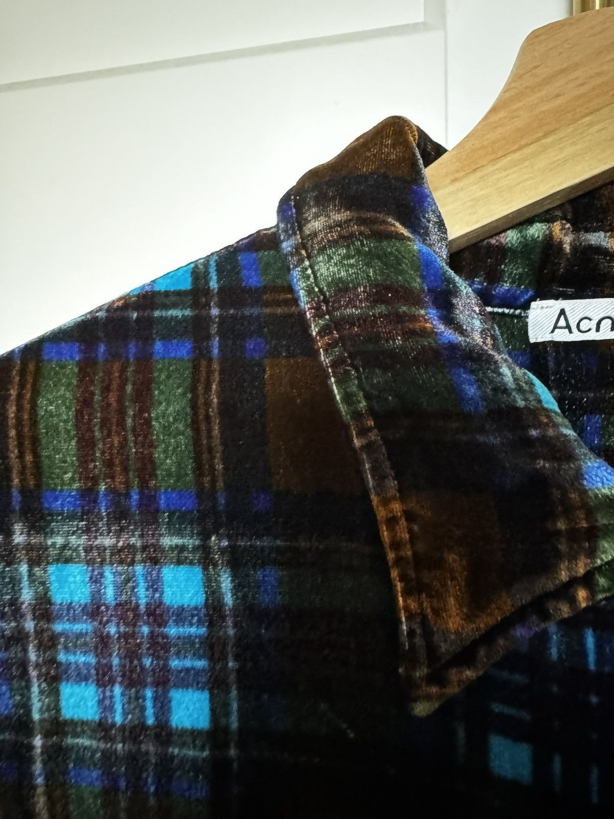 Acne Studios Acne Studios Velour Zip Shirt Size US M / EU 48-50 / 2 - 4 Thumbnail
