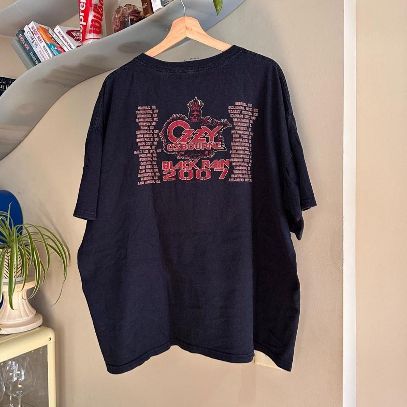 Band Tees × Vintage Vintage 2007 Ozzy Osbourne Band Shirt Size US XXL / EU 58 / 5 - 5 Thumbnail