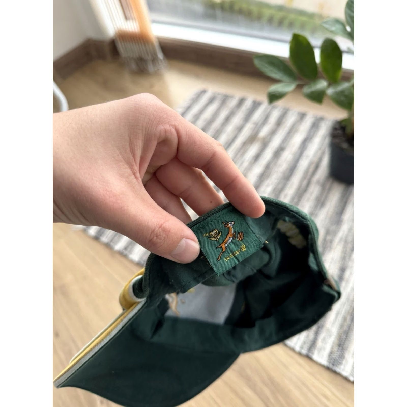 Vintage VINTAGE SA Rugby South Africa Rugby Springboks Green Cap Mens Size S Baseball Cap Green 80s 90s Classic Sports Rugby Cap Mens Size ONE SIZE - 6 Thumbnail