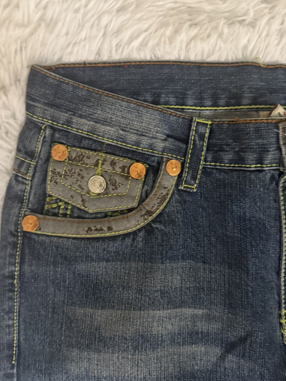 True Religion Rare True Religion Ricky Denim Size US 34 / EU 50 - 3 Thumbnail