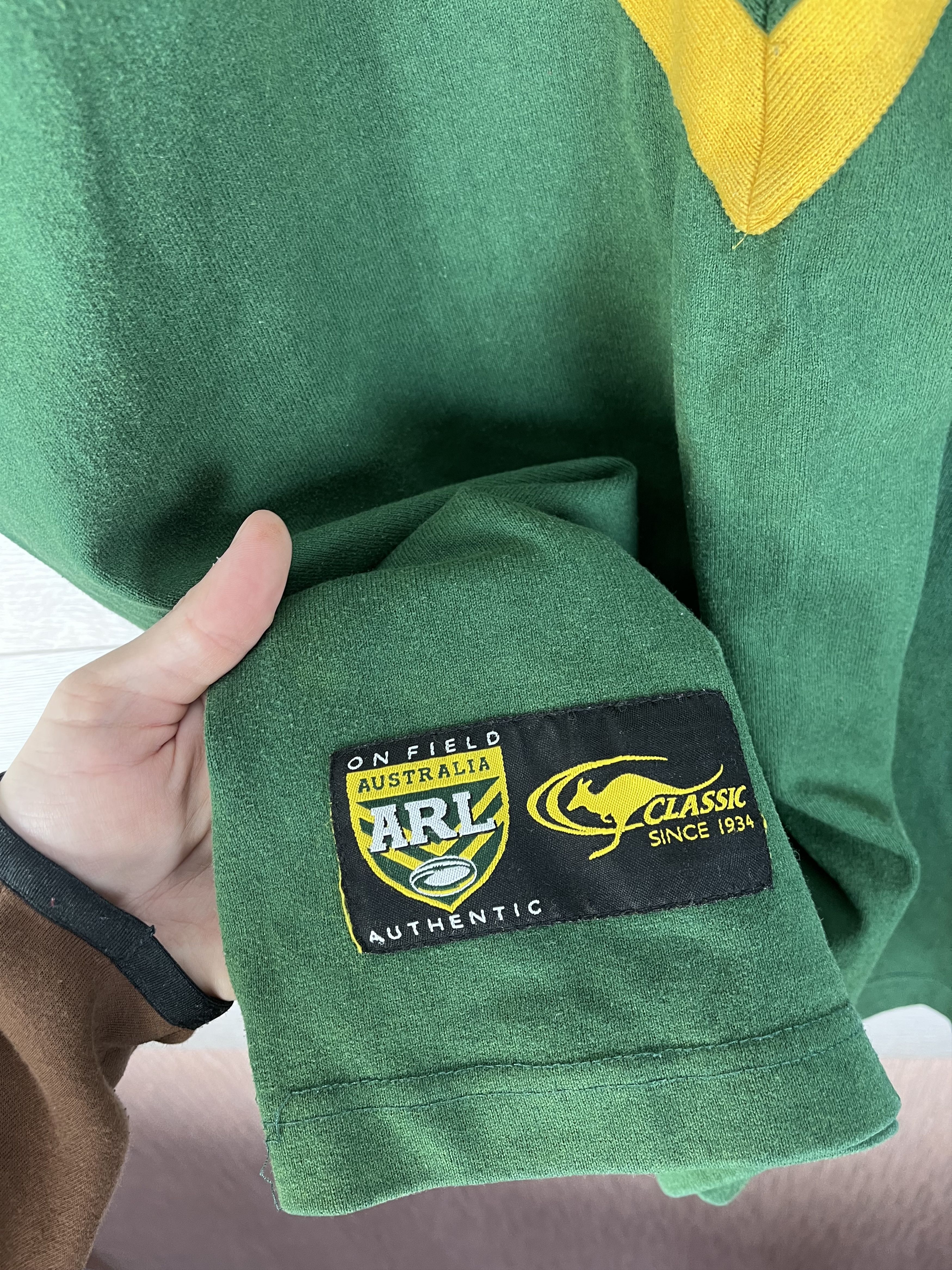 KangaROOS Vintage Australian Kangaroos Rugby League ARL Mens size L Size US L / EU 52-54 / 3 - 11 Thumbnail