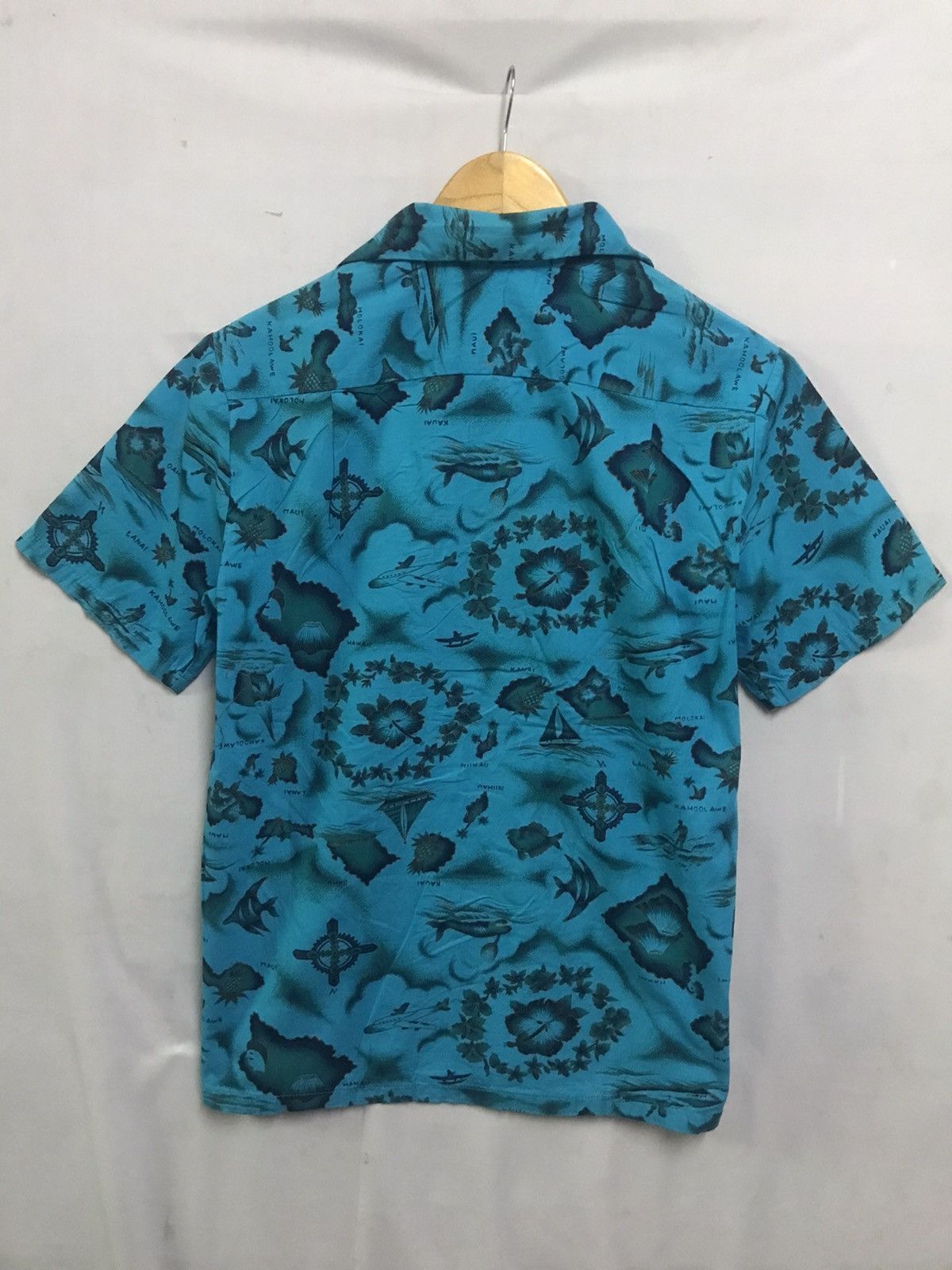 Vintage UI MAIKAI - Vintage 50s 60s Hawaiian Traditional Shirt Size US M / EU 48-50 / 2 - 11 Thumbnail