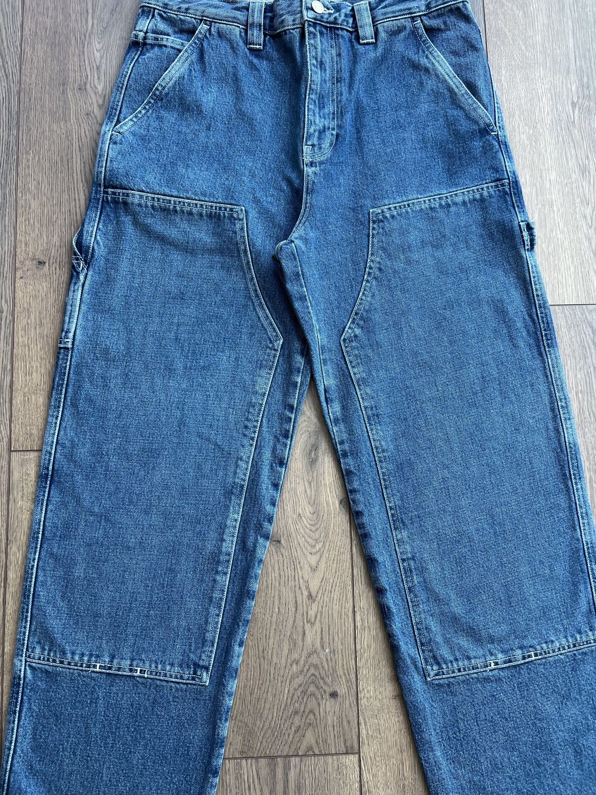 Stussy Stussy Denim Double Knee Work Pant 30 Size US 30 / EU 46 - 2 Thumbnail