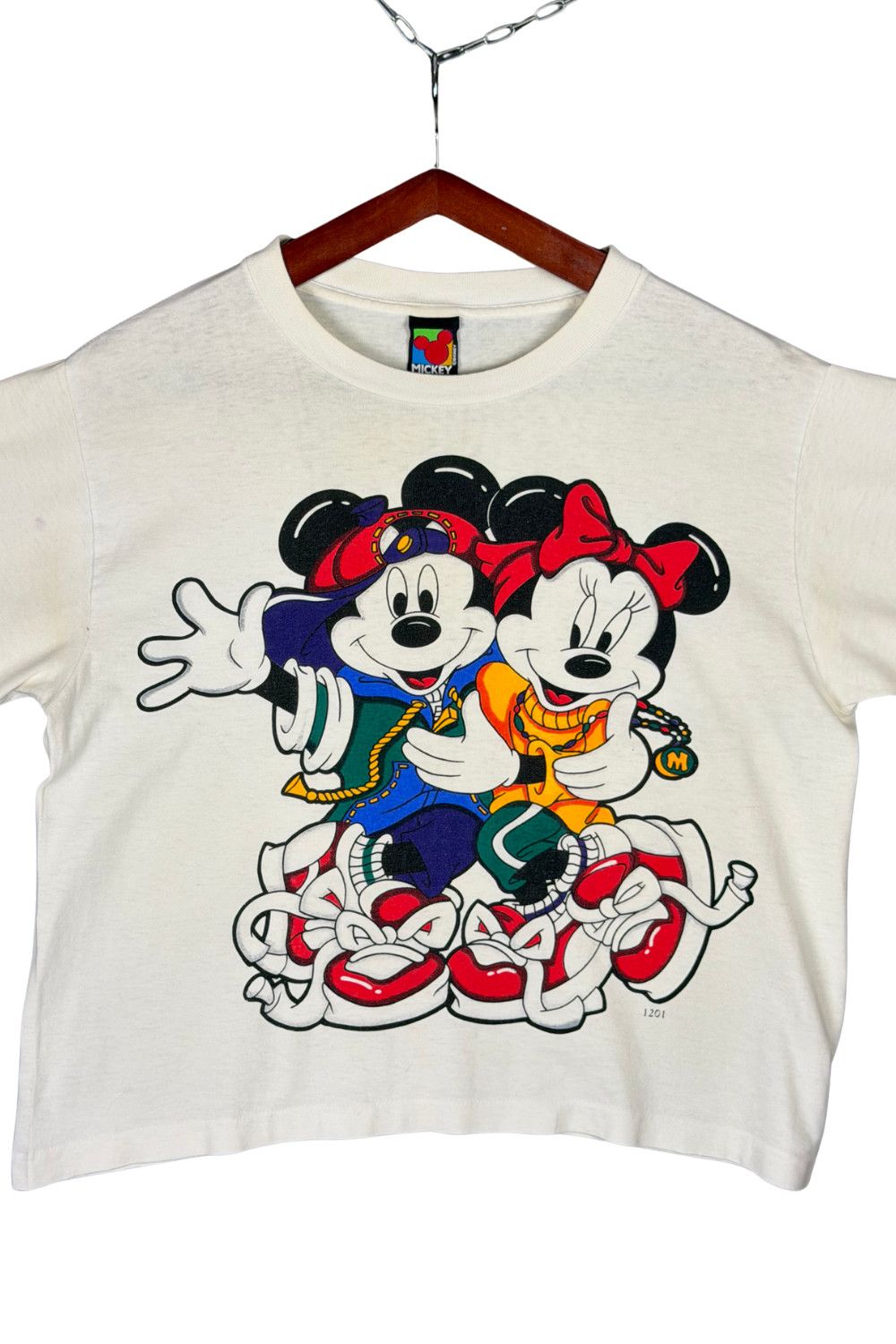 Mickey Unlimited Vintage 90s Mickey Unlimited Boxy Disney Tee Size US M / EU 48-50 / 2 - 4 Thumbnail